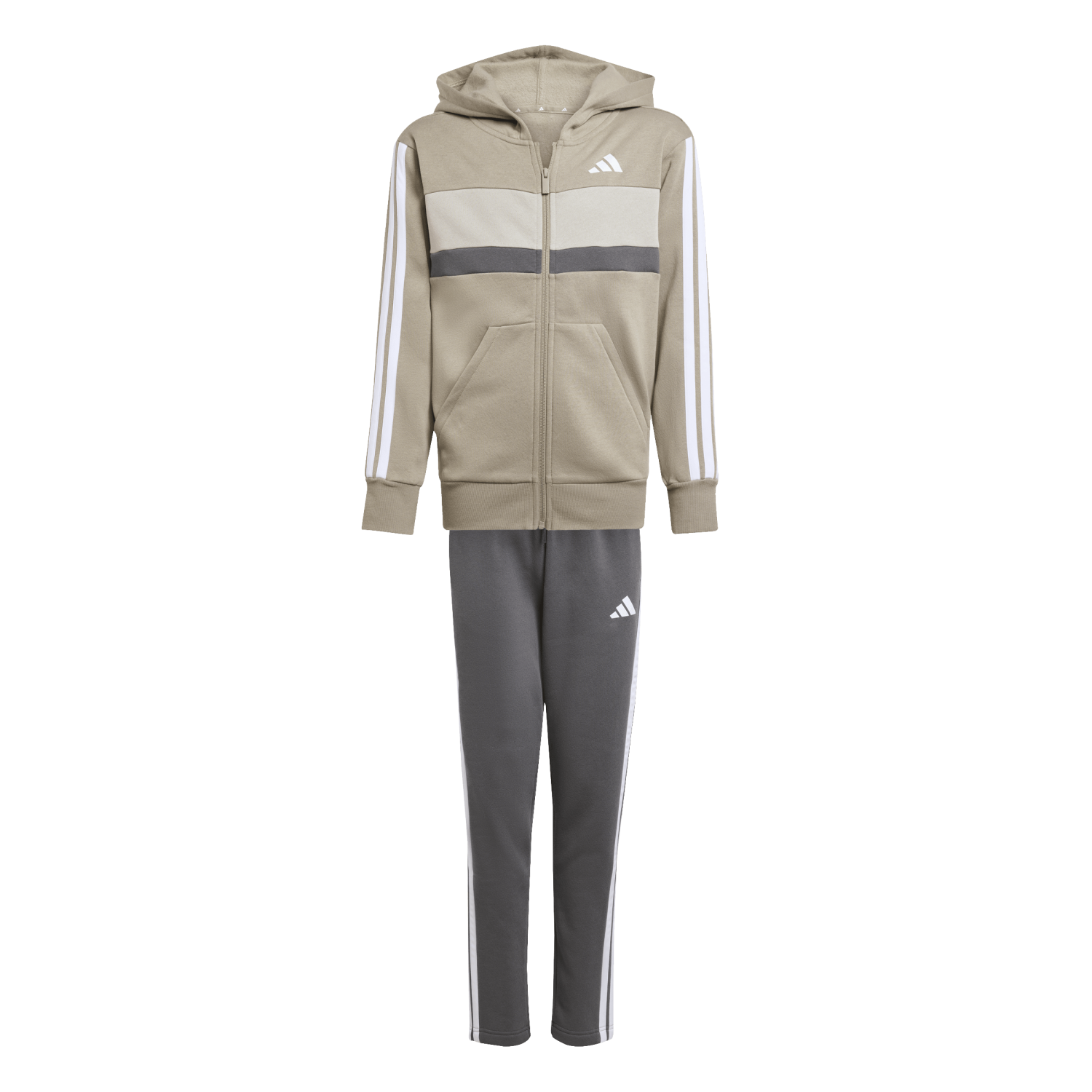 キッズ adidas コットン グレー トラックスーツ – レアル・マドリード