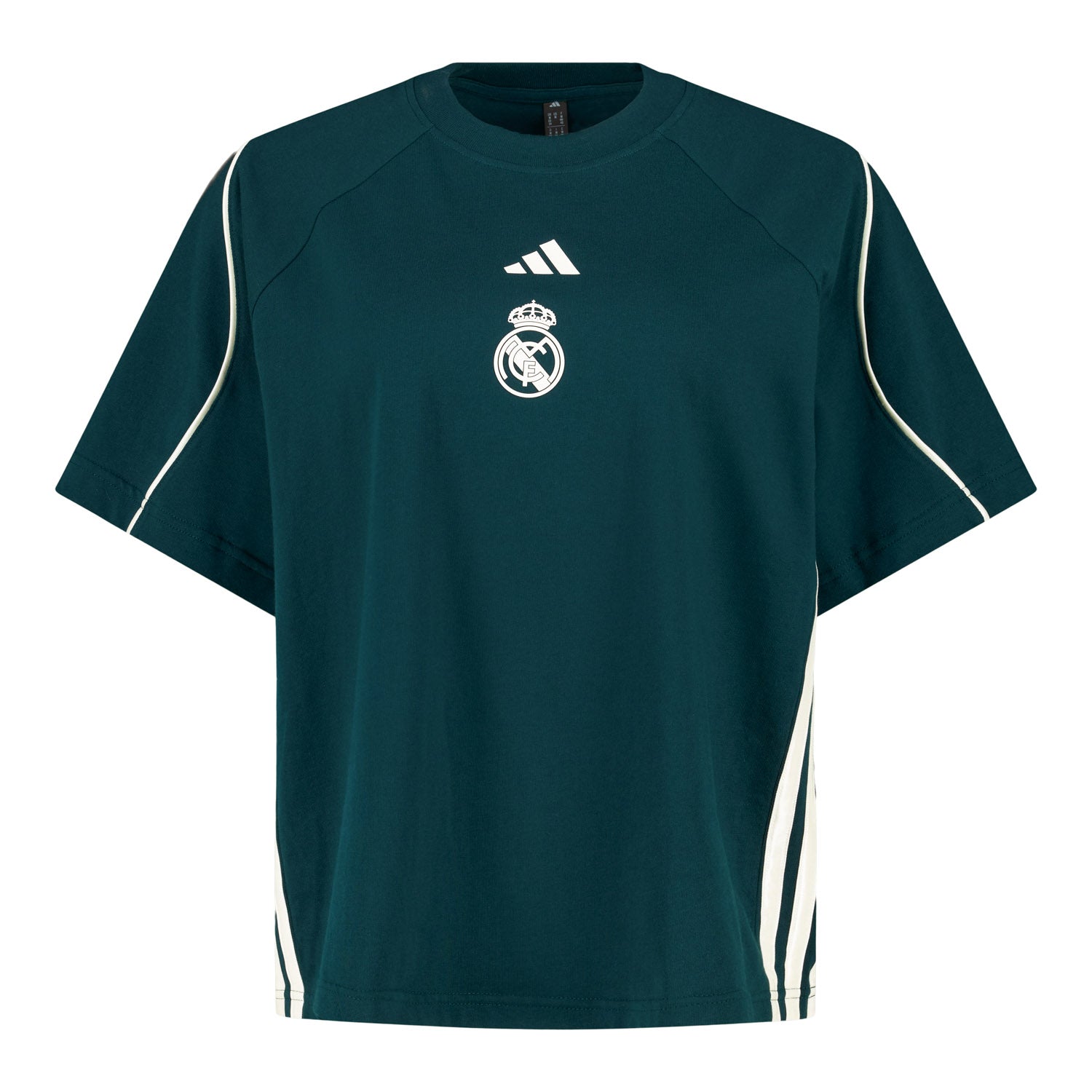 ウィメンズ adidas Stadium Tシャツ グリーン – レアル・マドリードCF