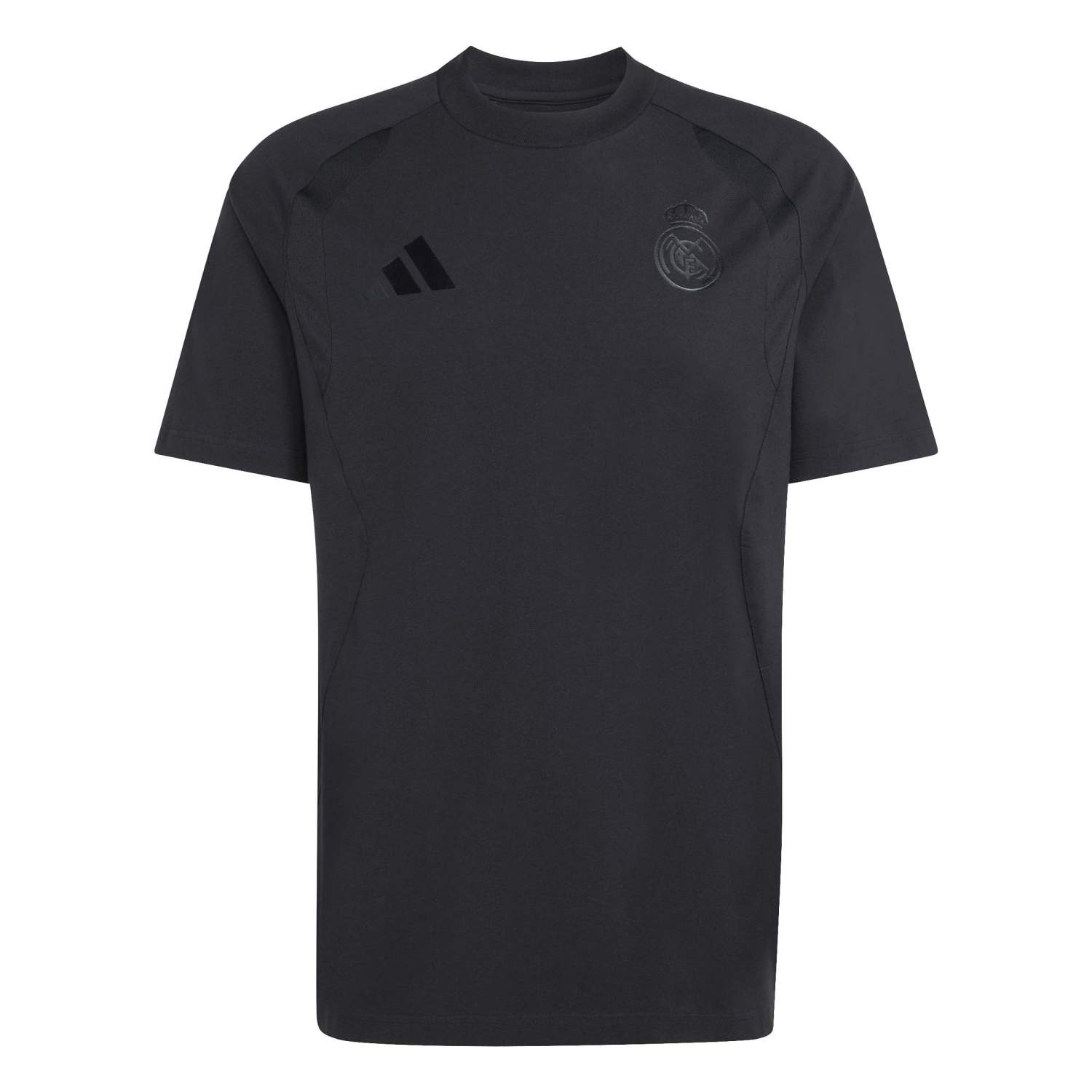 メンズ adidas Tiro Travel 25/26 ブラック Tシャツ – レアル