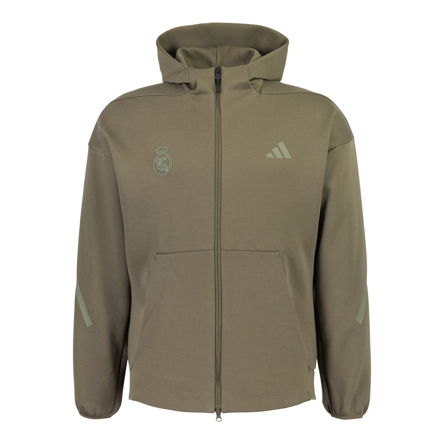 メンズ adidas Z.N.E. フルジップパーカー グリーン – レアル 