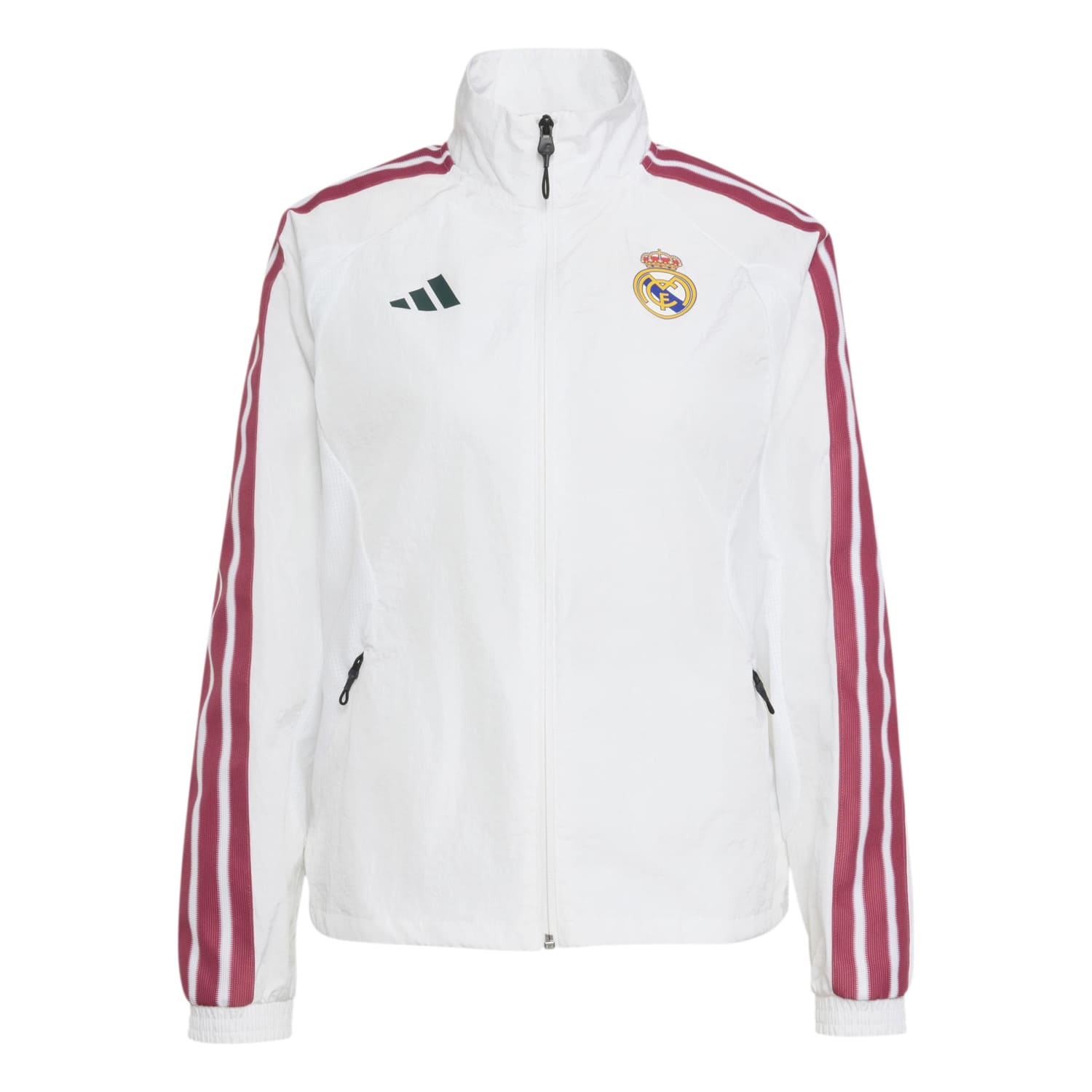 Womens adidas Anthem Jacket 26/27 White – Official Real Madrid Store