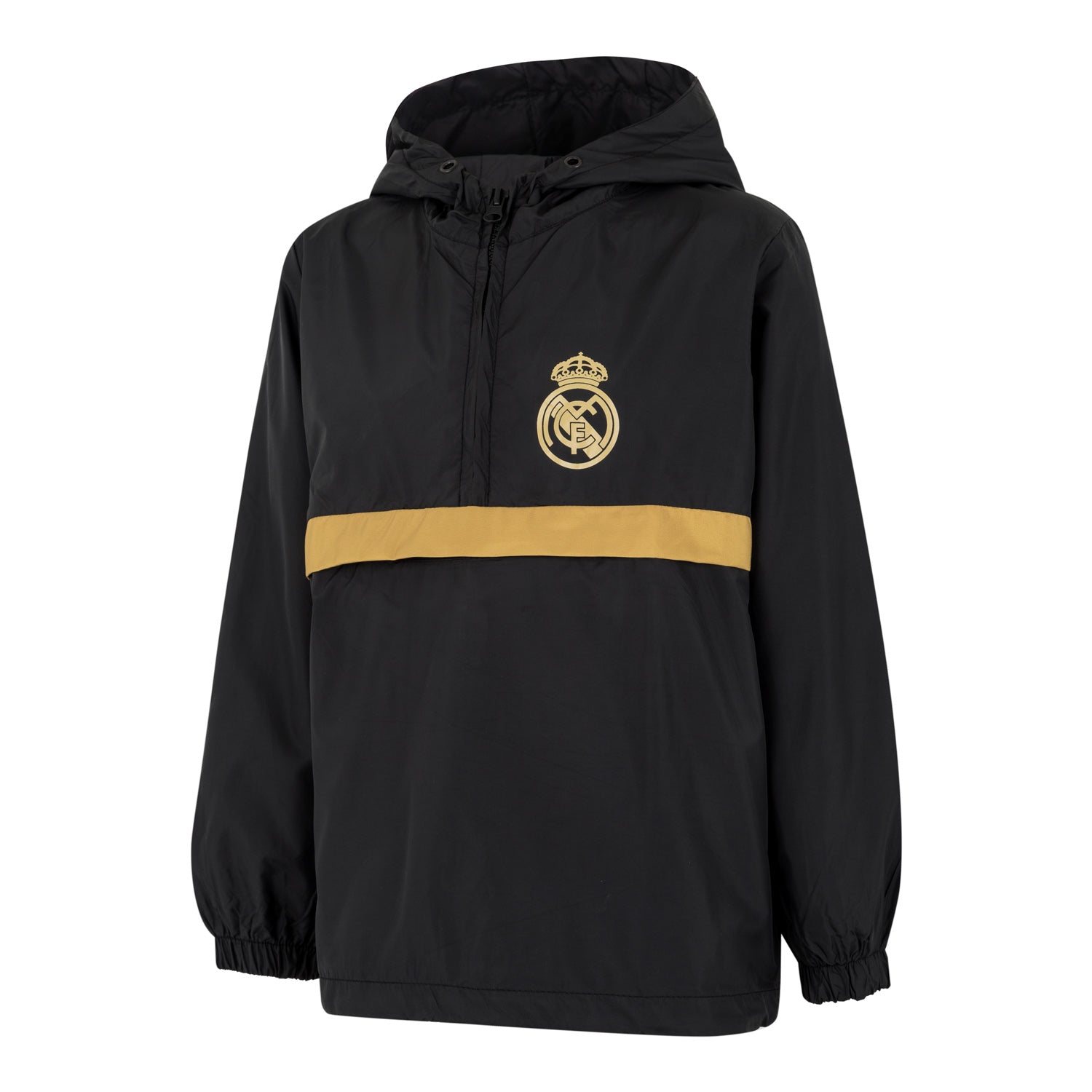 Kids Anorak Black/Gold – Official Real Madrid Store