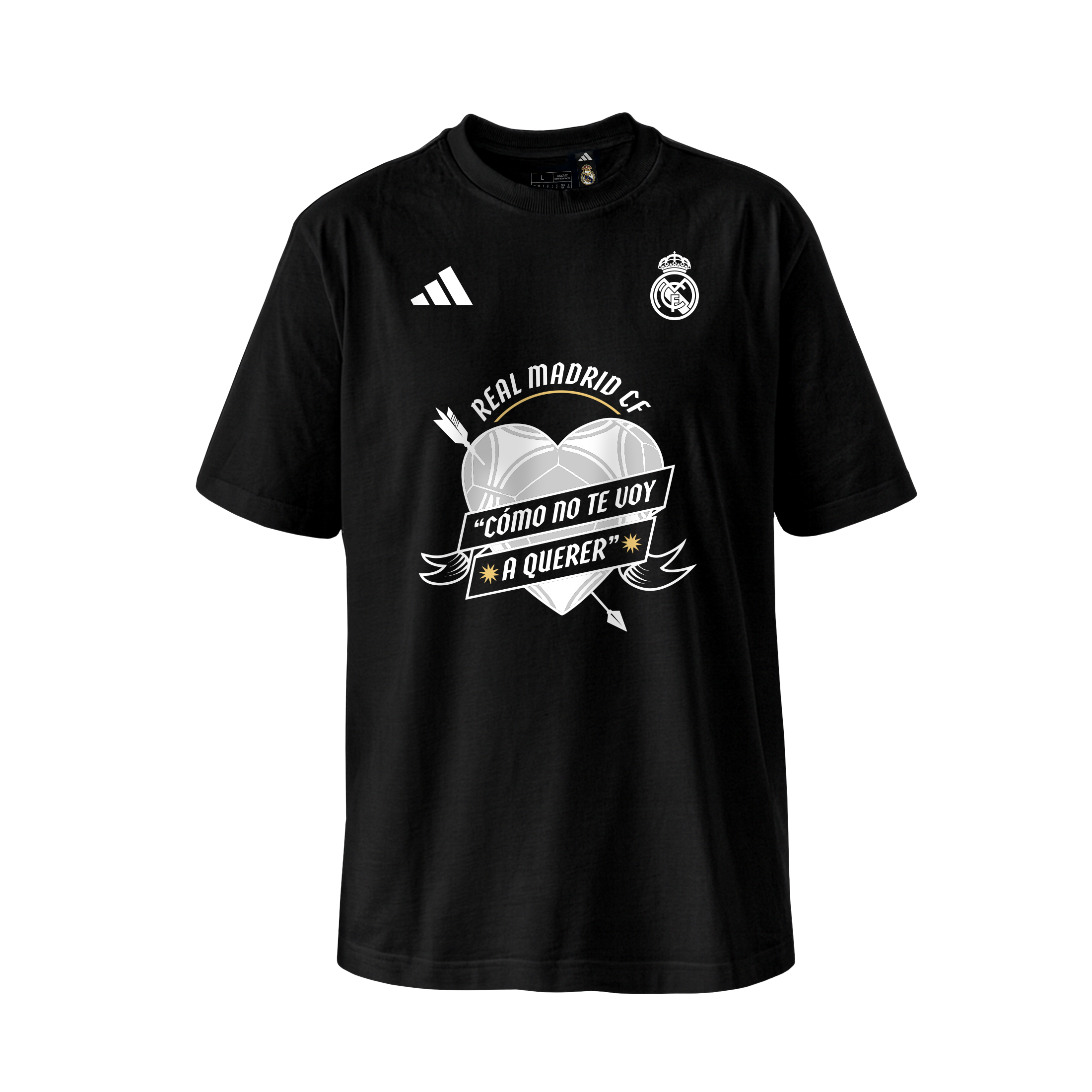 adidas Magic Moments Valentine's Day T-Shirt Black – Official Real