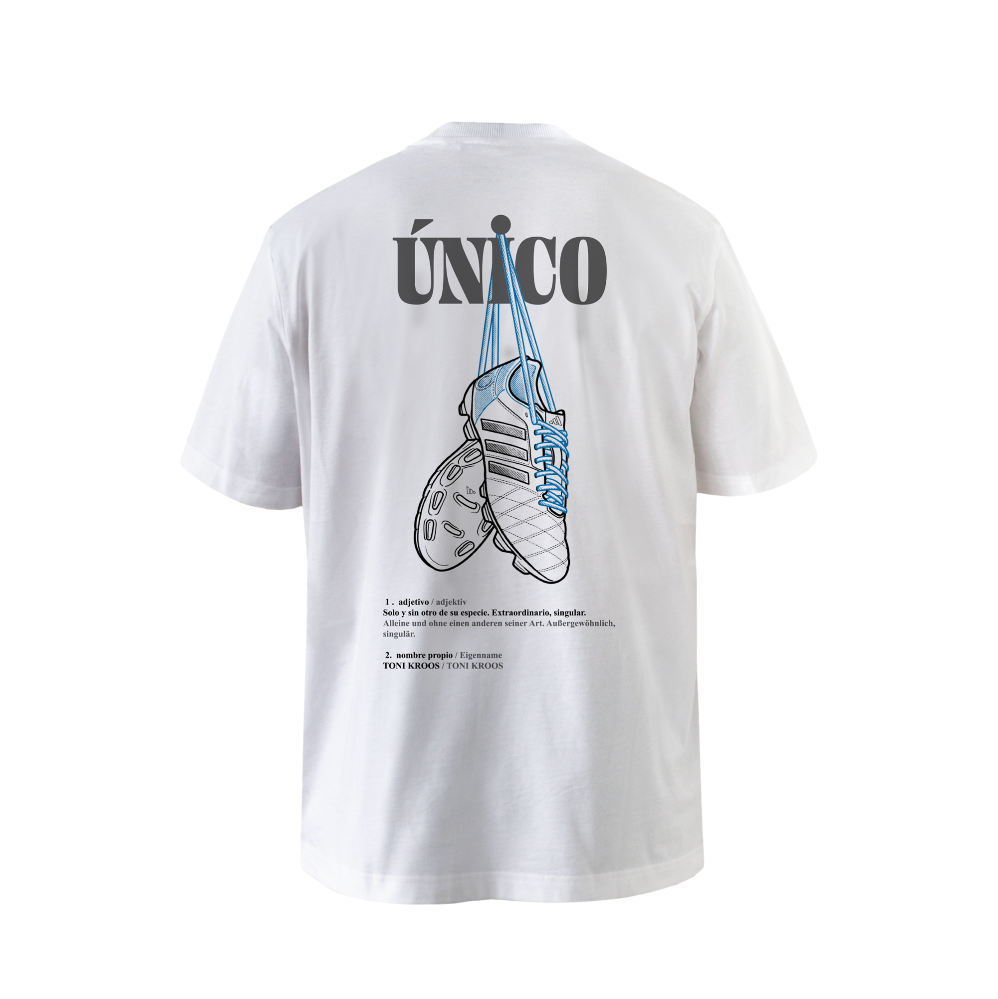 Mens adidas Magic Moments Kroos Unique White T-Shirt – Official
