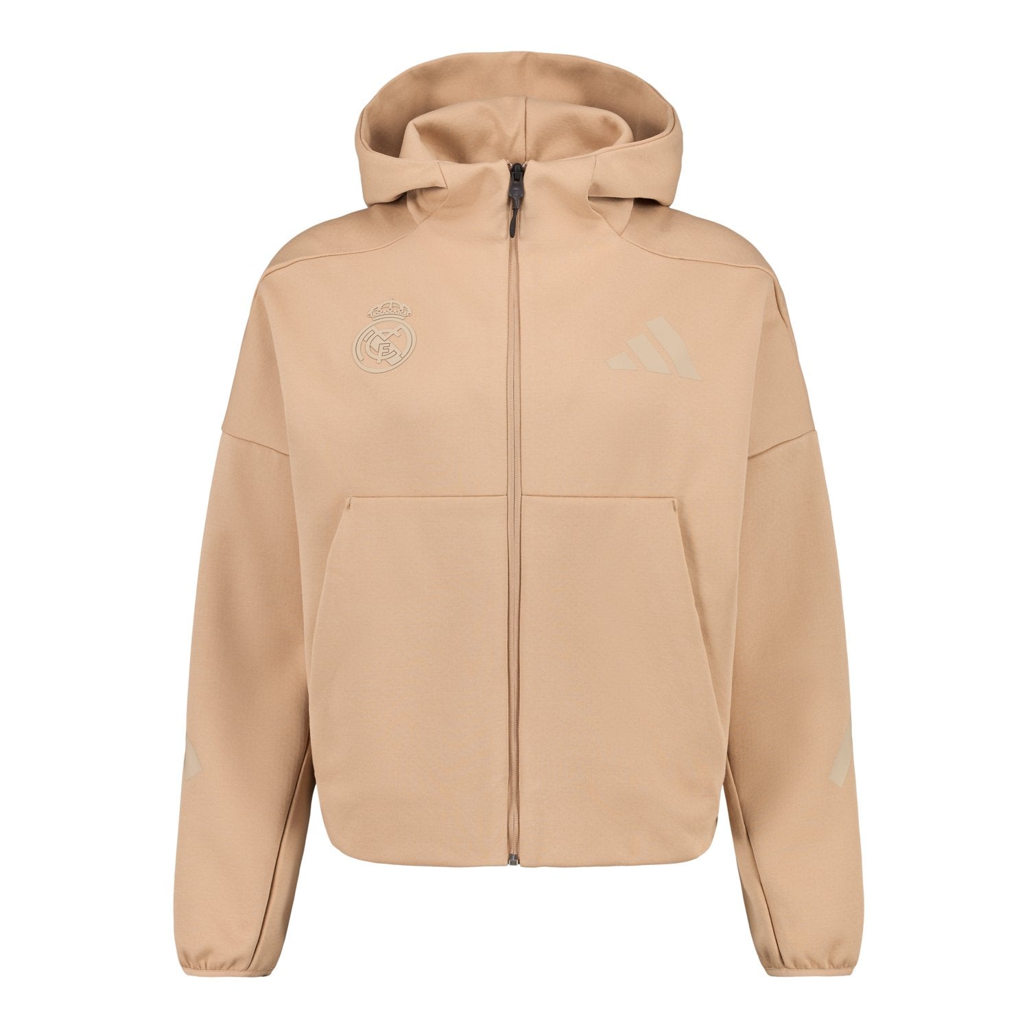Kapuzenjacke mit Komplettreißverschluss Adidas Real Urban Damen
