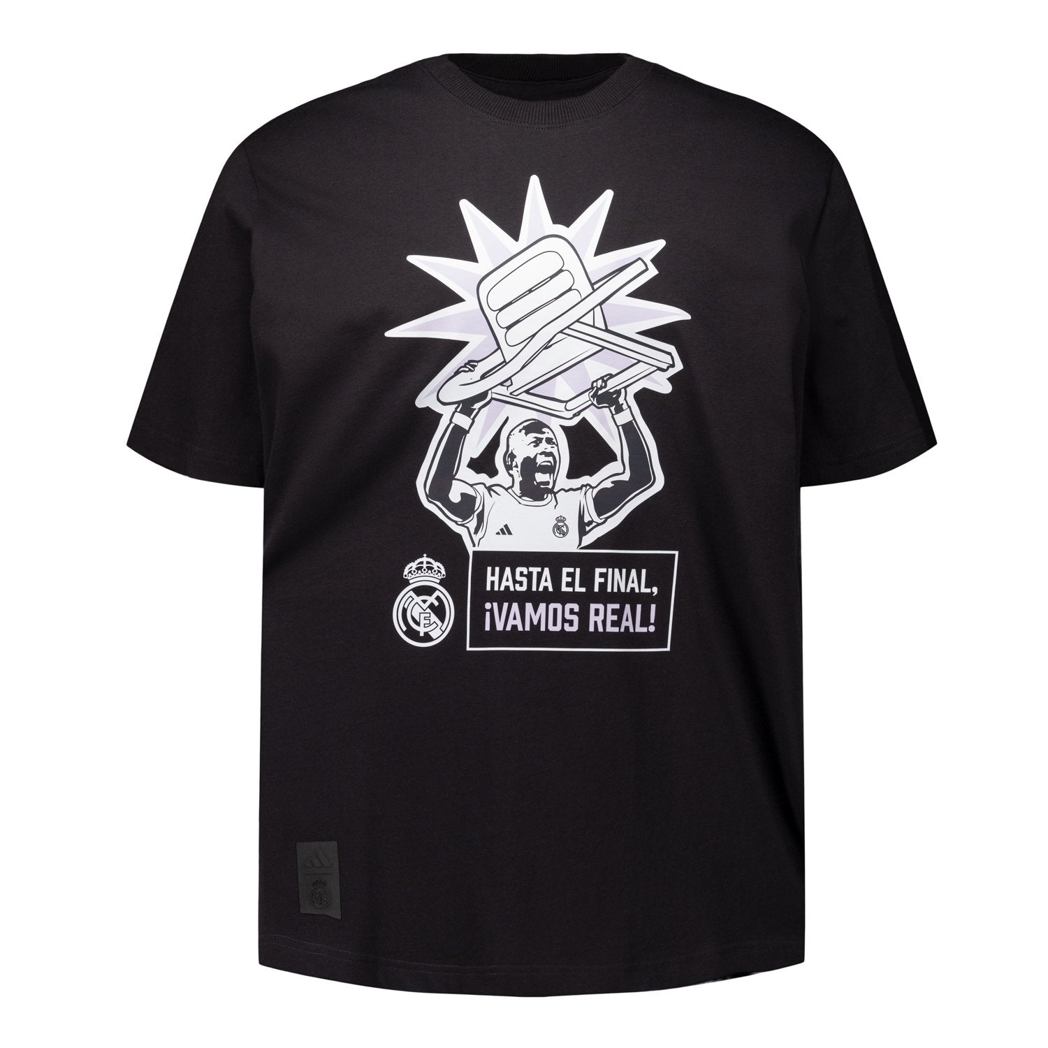 Mens T-Shirt Alaba adidas Magic Moments Black – Official Real