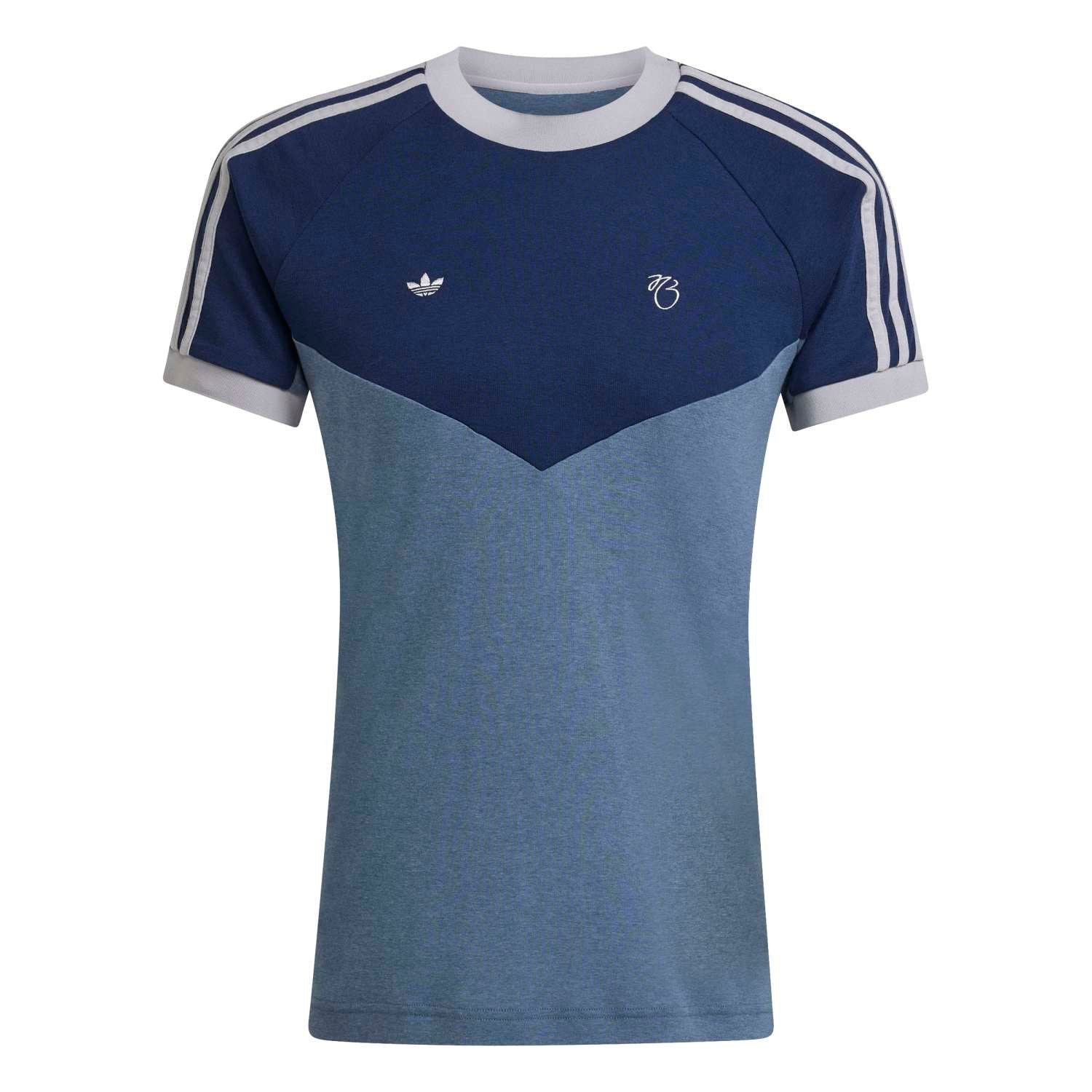 adidas メンズ ジュード・ベリンガム Tシャツ ネイビー – レアル 
