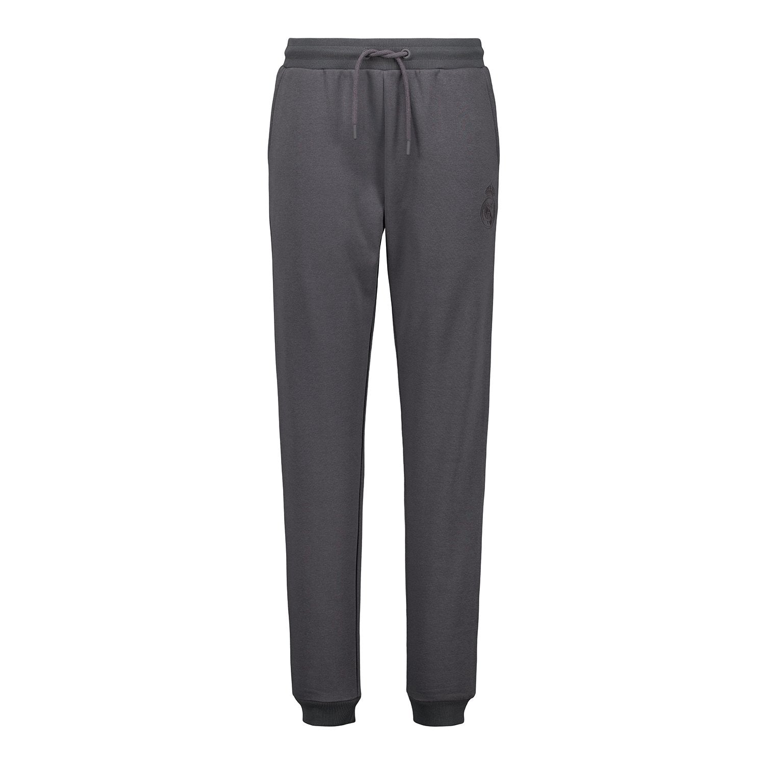 アディダス レアルマドリード オリジナルス トラックパンツ チャコール/グレー 中古・古着通販】adidas (アディダス) レアル・マドリード オリジナル