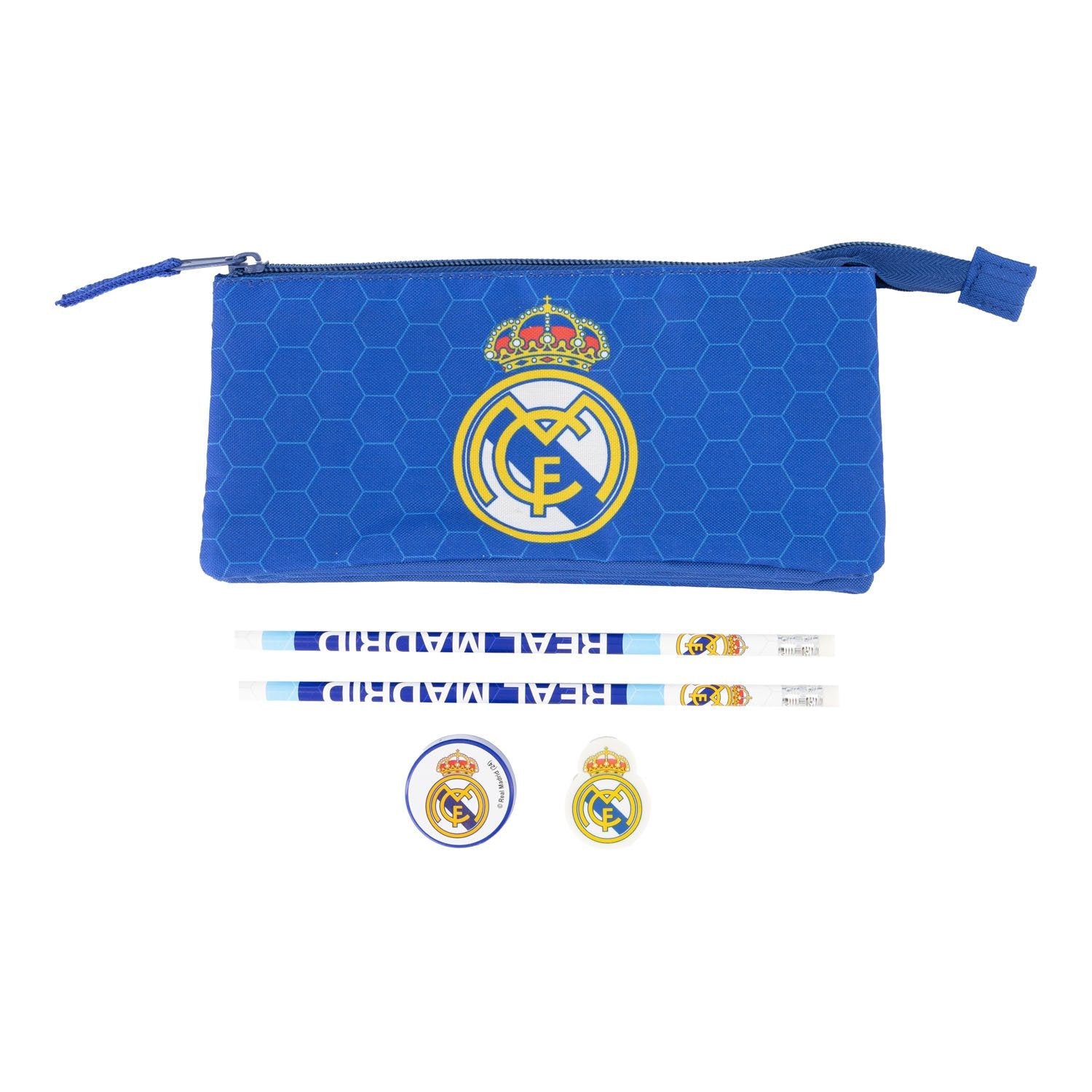 トリプルコンパートメント文具セット Real Madrid – レアル