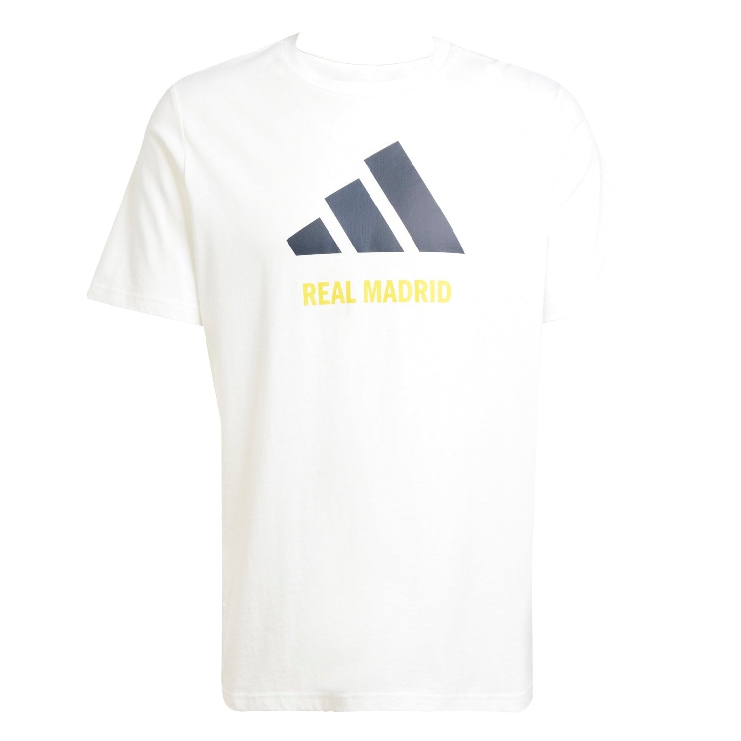 Mens adidas SZN Graphic T-Shirt 25/26 White – Official Real Madrid