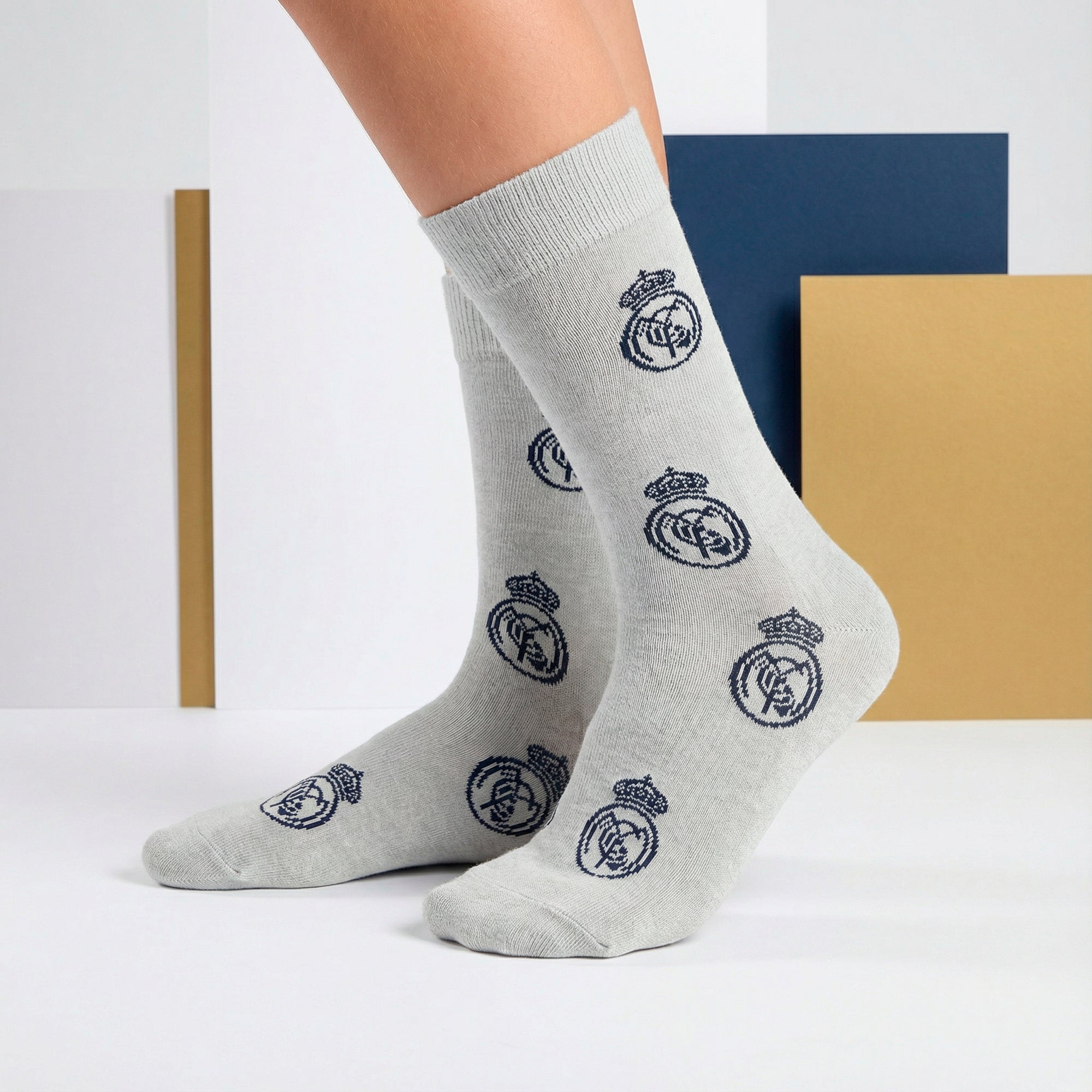 Calcetines Largos Gris