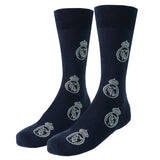 Long Youth Navy Socks