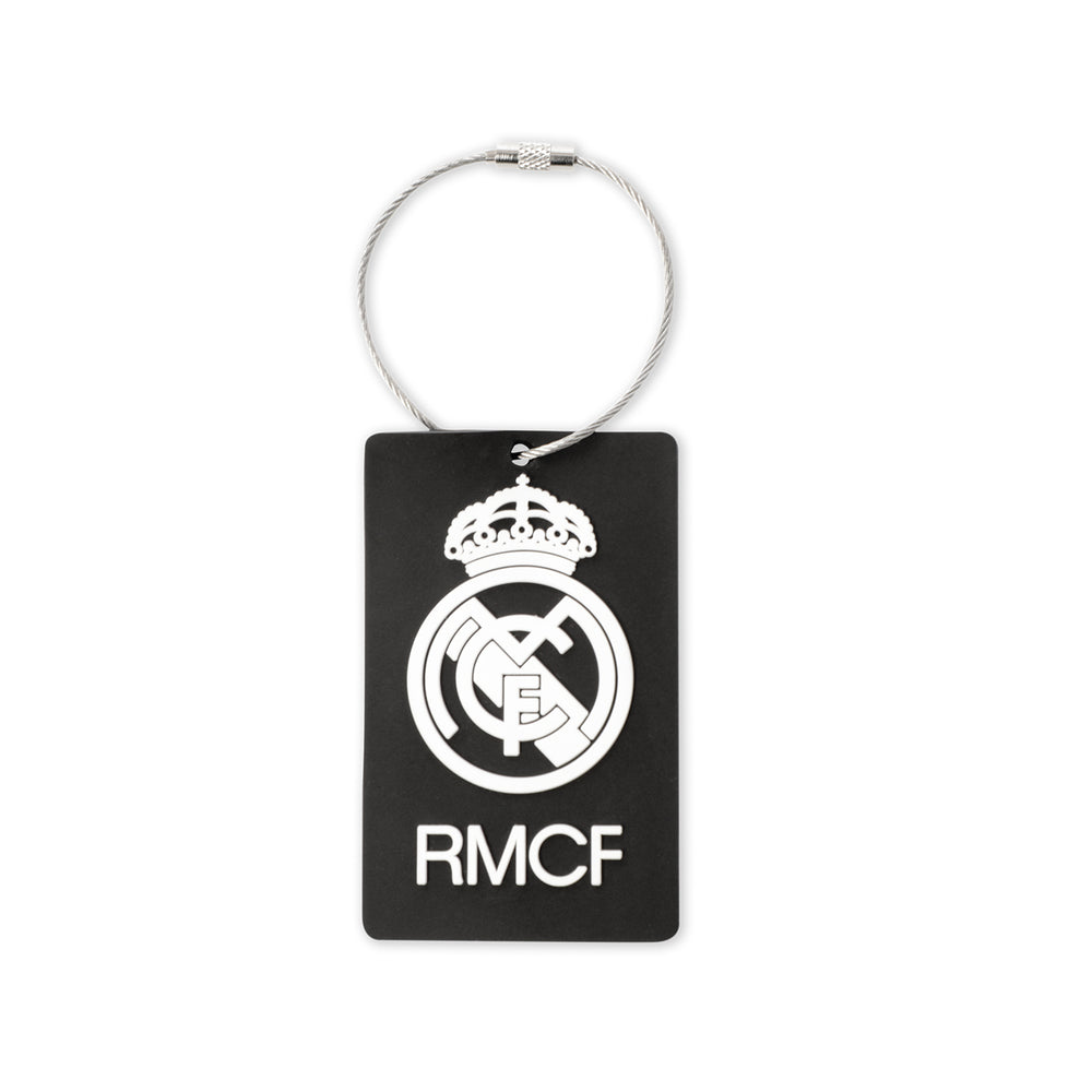 Schwarzes Gepäckanhänger Real Madrid