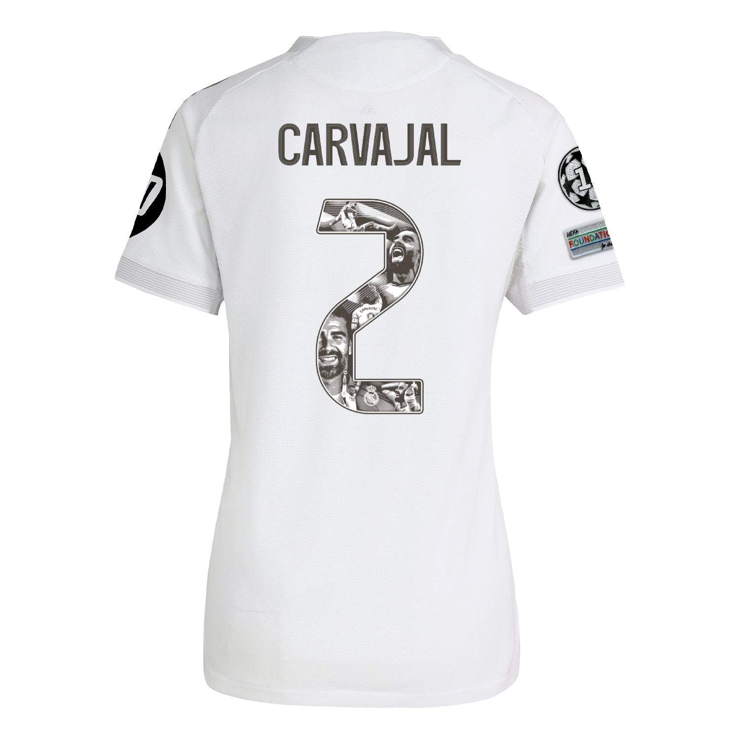 Womens Authentic Carvajal Special Edition White Home Jersey 25/26