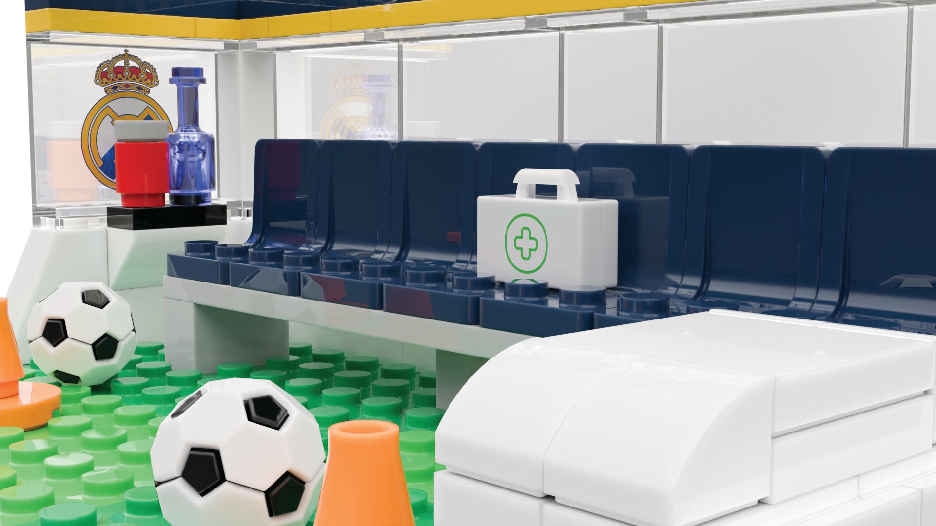 Set Puzzle Banquillo Estadio 186 Piezas