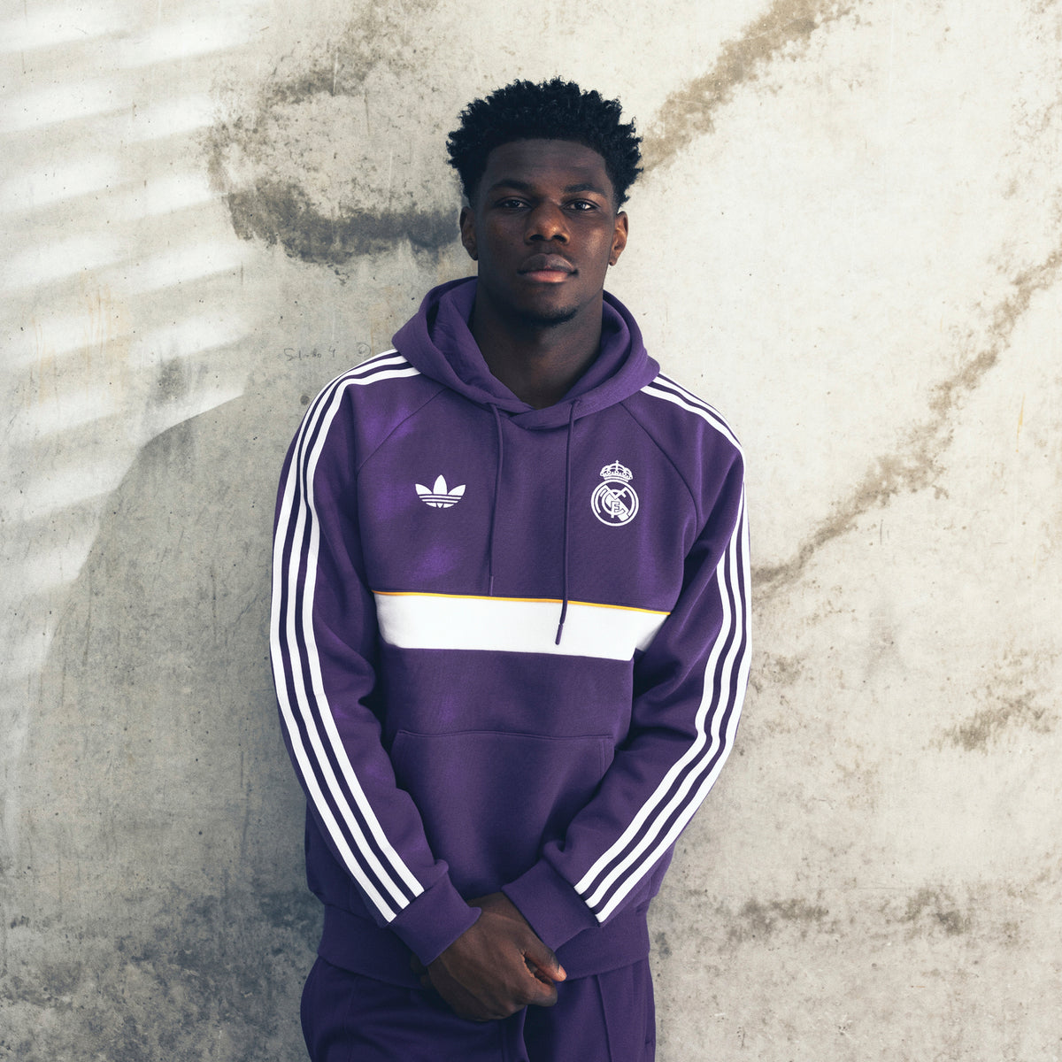 Sudadera Hombre adidas OG Icons 26/27 Morada