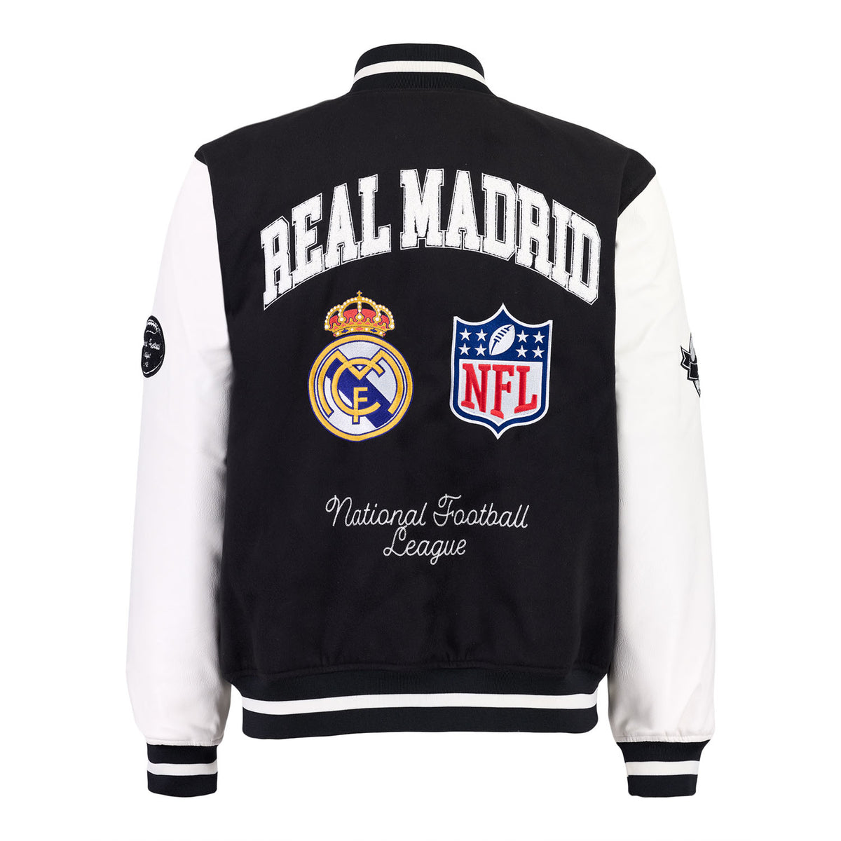 Giacca Varsity Uomo Real Madrid x NFL Nera