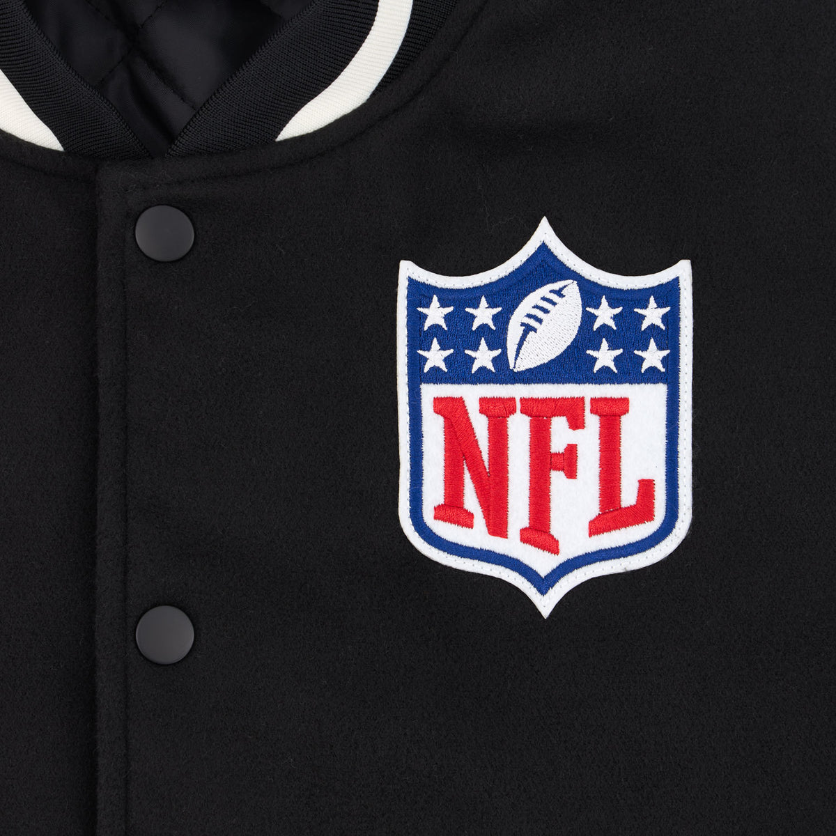 Giacca Varsity Uomo Real Madrid x NFL Nera