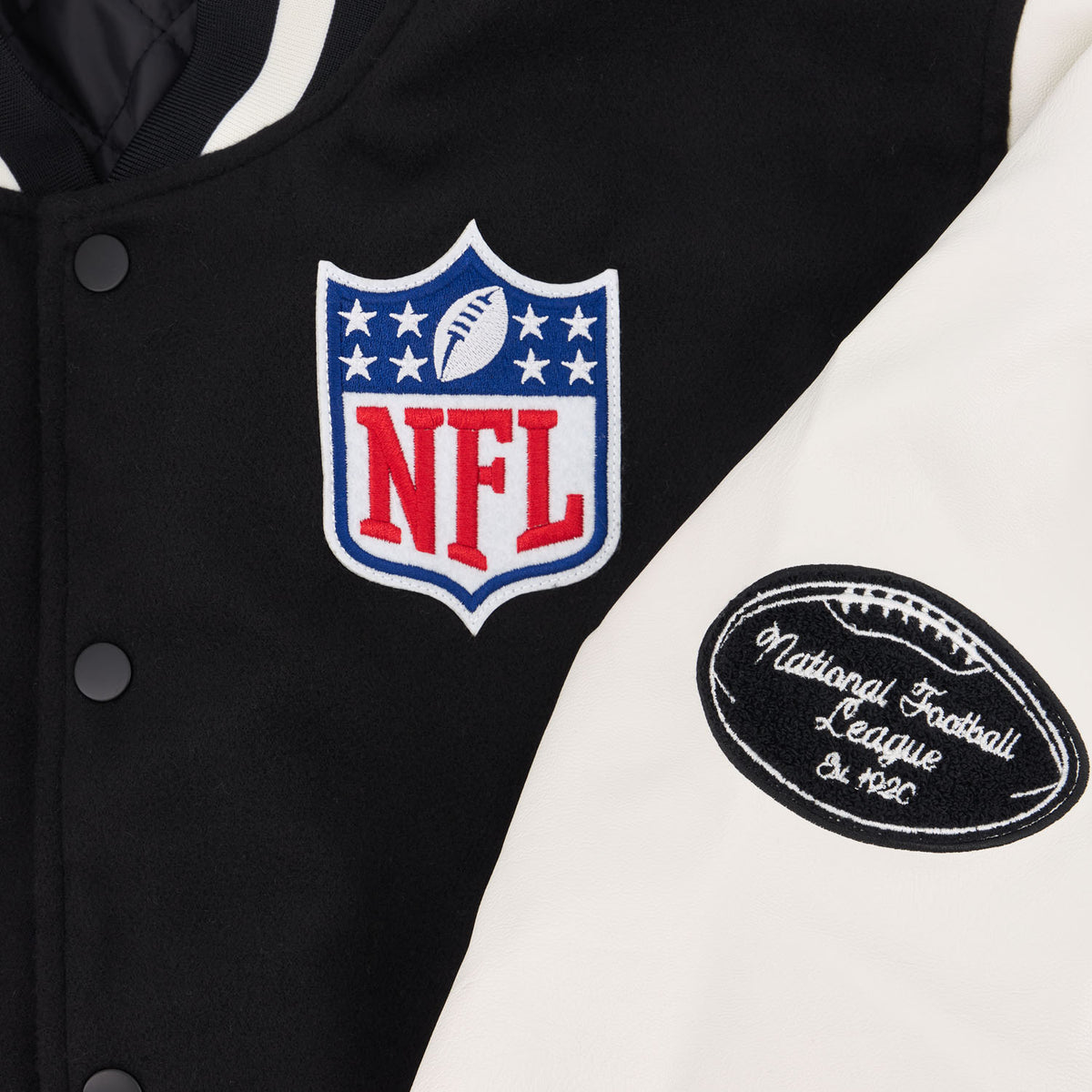 Giacca Varsity Uomo Real Madrid x NFL Nera