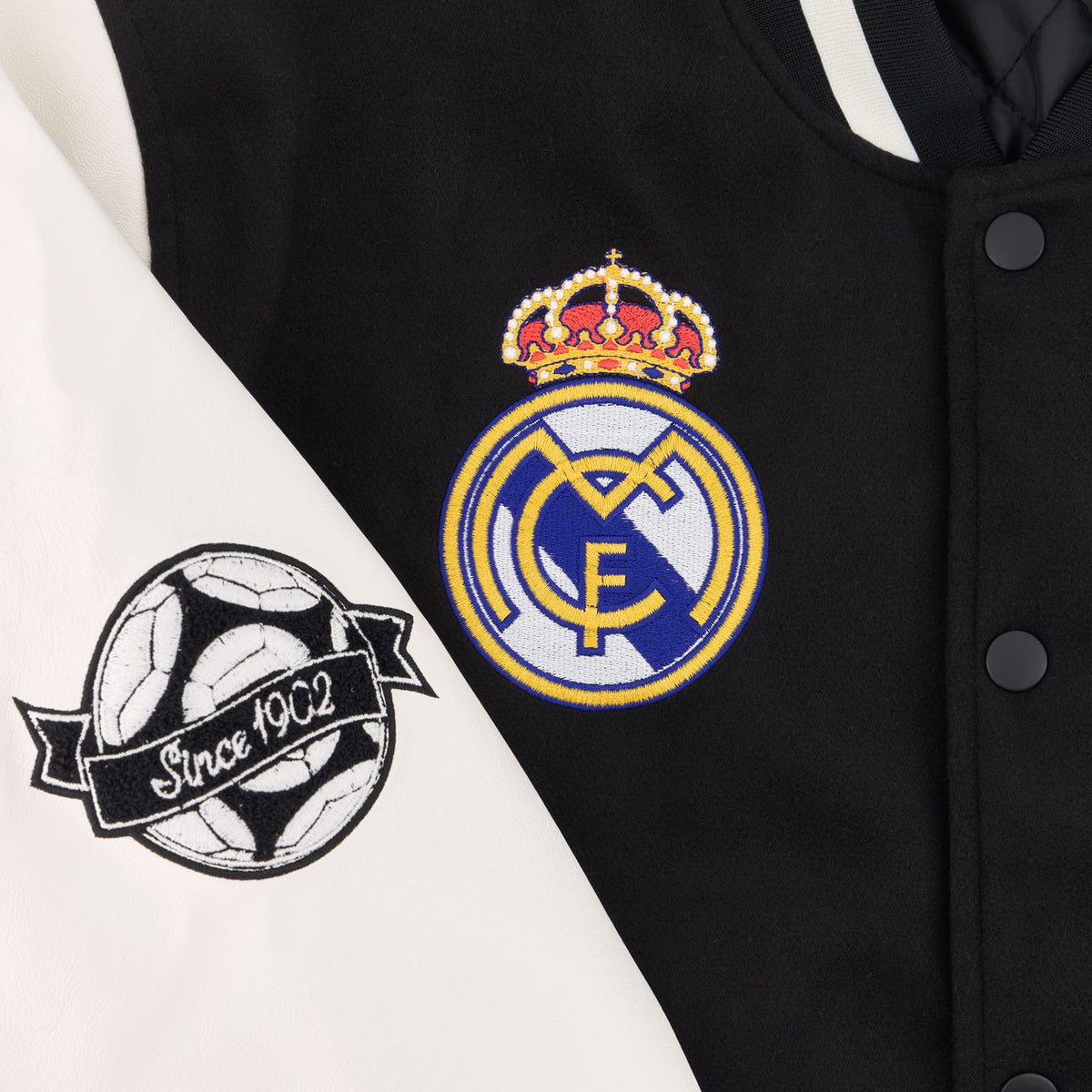 Giacca Varsity Uomo Real Madrid x NFL Nera