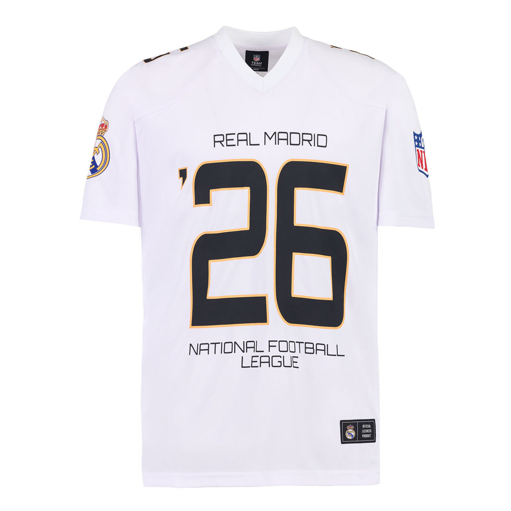 Herren Football-Trikot Real Madrid x NFL Weiß