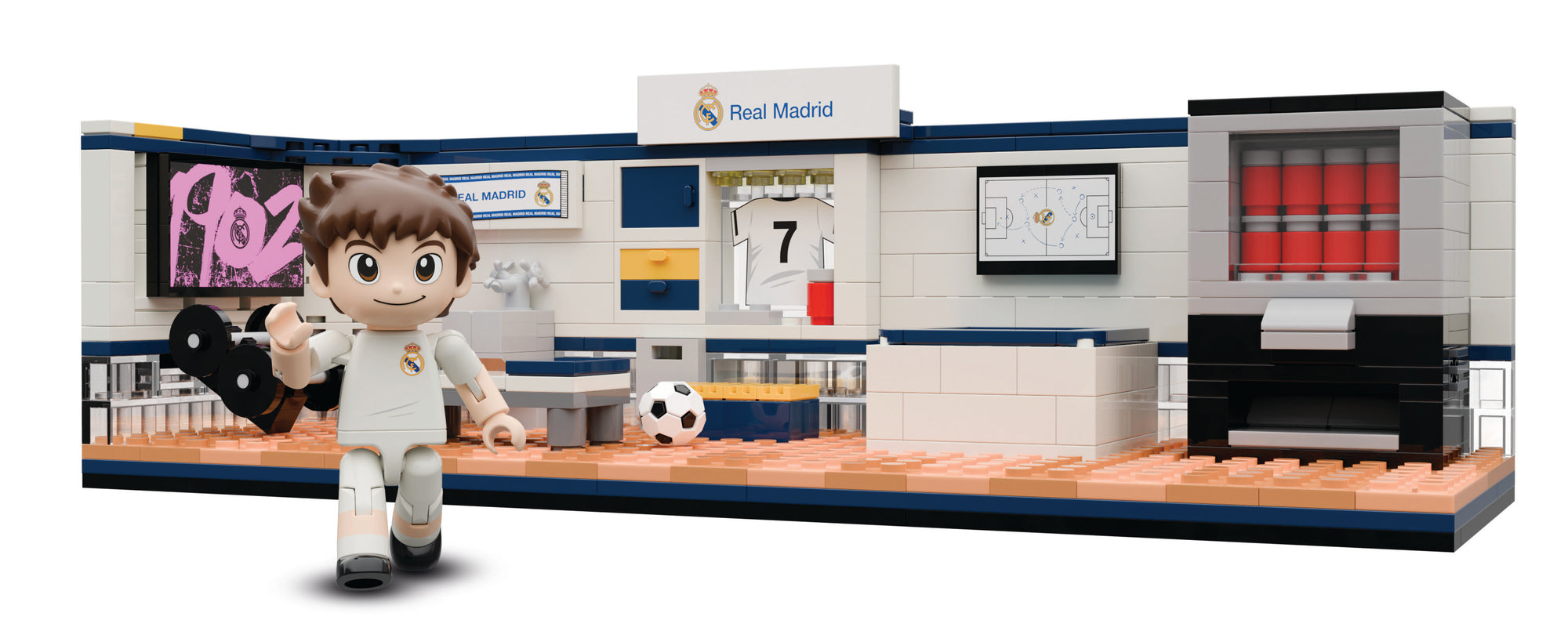 Set Puzzle Vestuario Estadio 440 Piezas