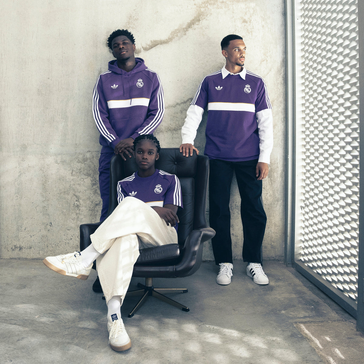 Camiseta Hombre adidas OG Icons 26/27 Morada