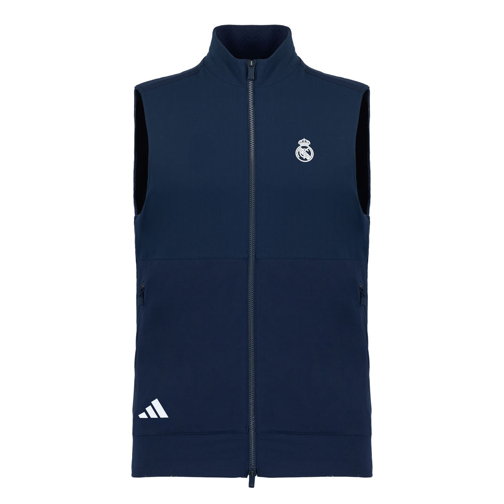 Gilet Zippé Hommes adidas Golf Ultimate365 Tour Bleu Marine