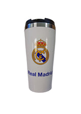 Taza Térmica Real Madrid Blanca