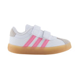 adidas VL Court 26/27 婴童运动鞋 白色