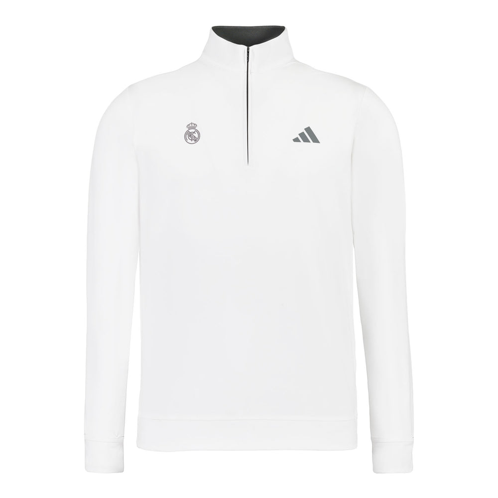 Sweat Quarter Zip Hommes adidas Golf Ultimate365 Blanc