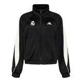 女款 adidas Stadium 运动外套 黑色