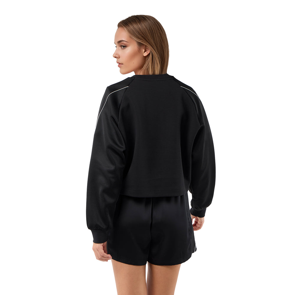 女款 adidas Stadium 卫衣 黑色