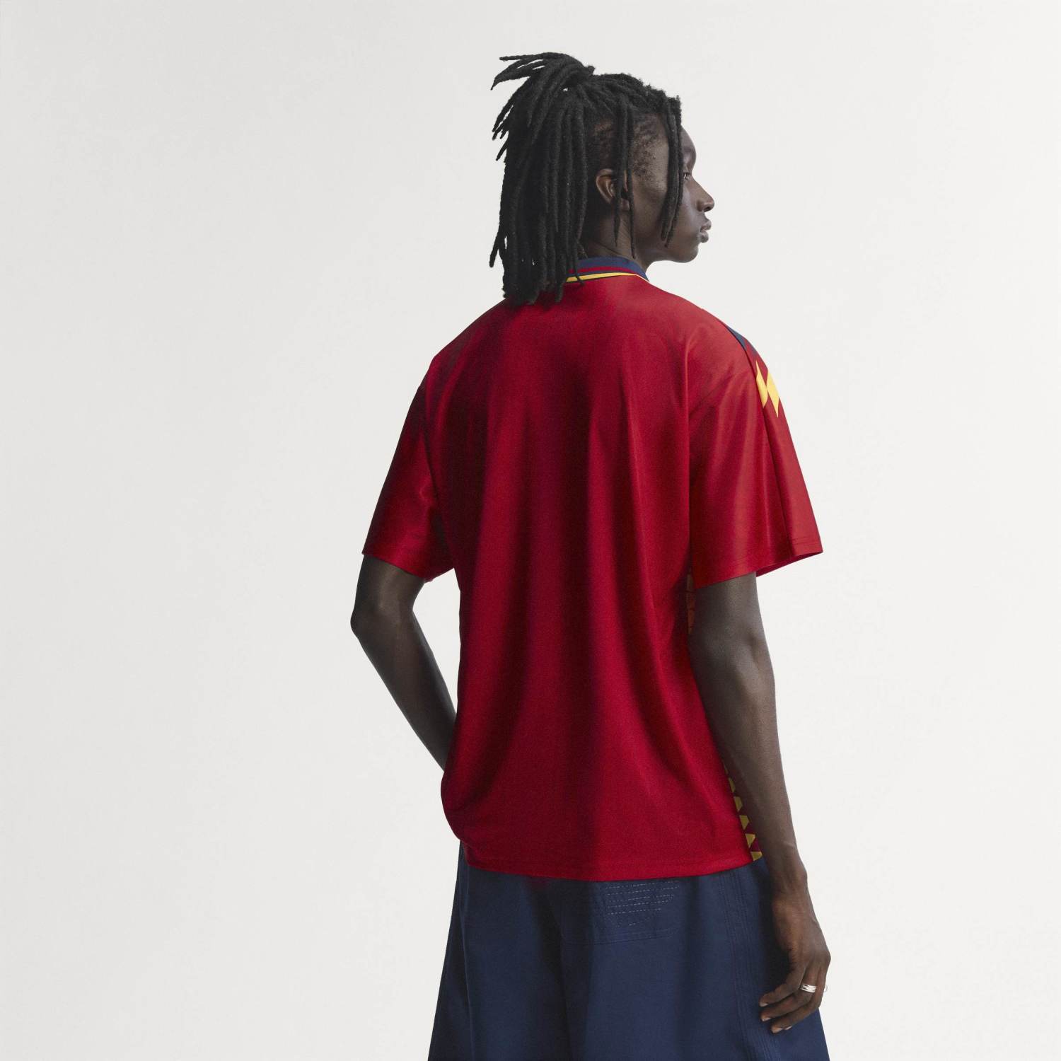Spanien Herren Heimtrikot Retro 1996 Rot