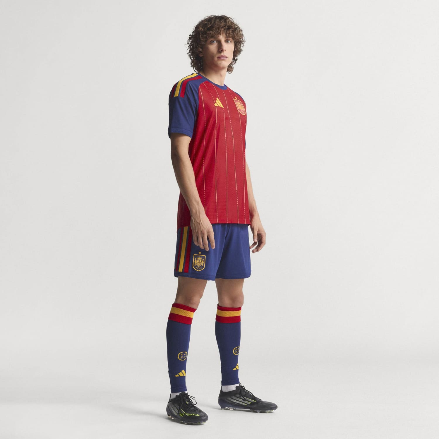 Spain Mens Authentic Home Jersey World Cup 2026 Red – Official