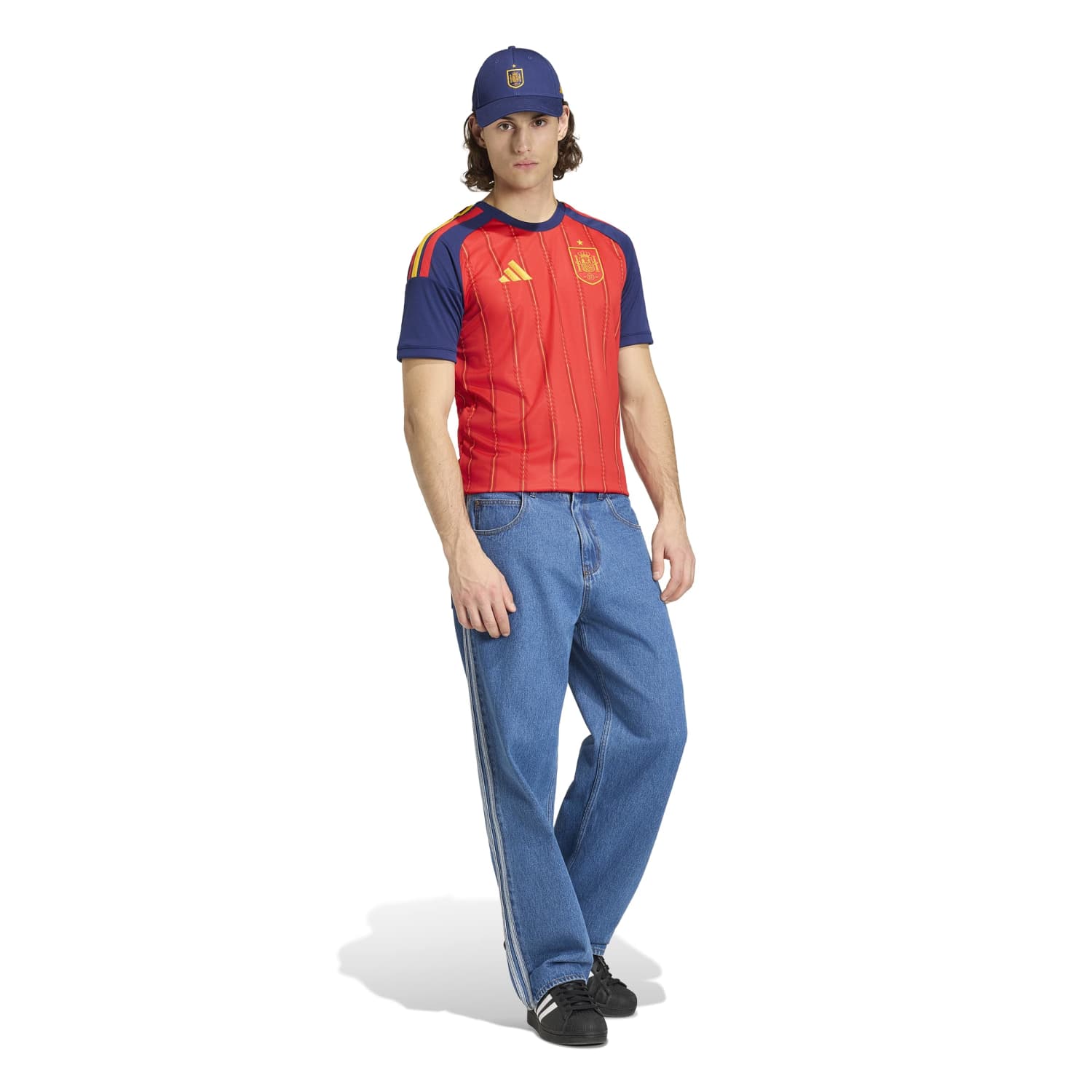 Camiseta España Hombre Primera Equipación Mundial 2026 Roja