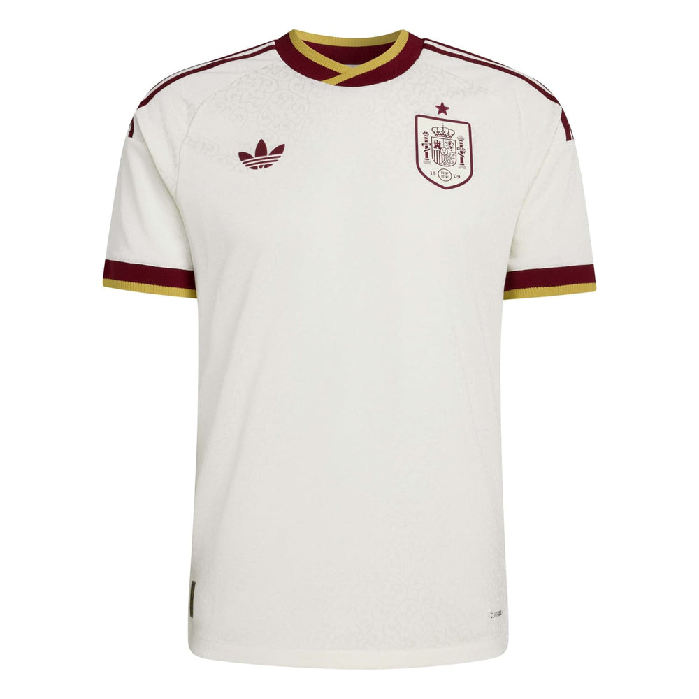 Spain Mens Authentic Away Jersey World Cup 2026 White