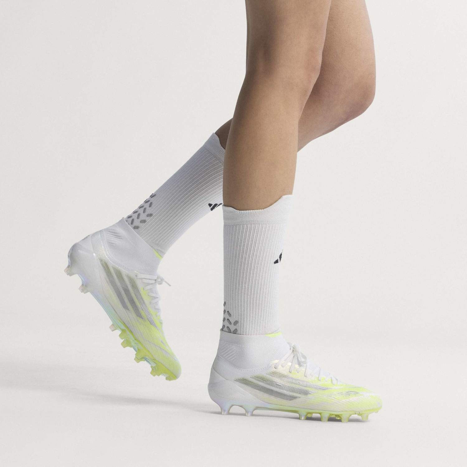 MASTER RUNNY EDITION ホワイト　[エアソールスパイク] ウィメンズ adidas F50 Sparkfusion Elite サッカースパイク イエロー