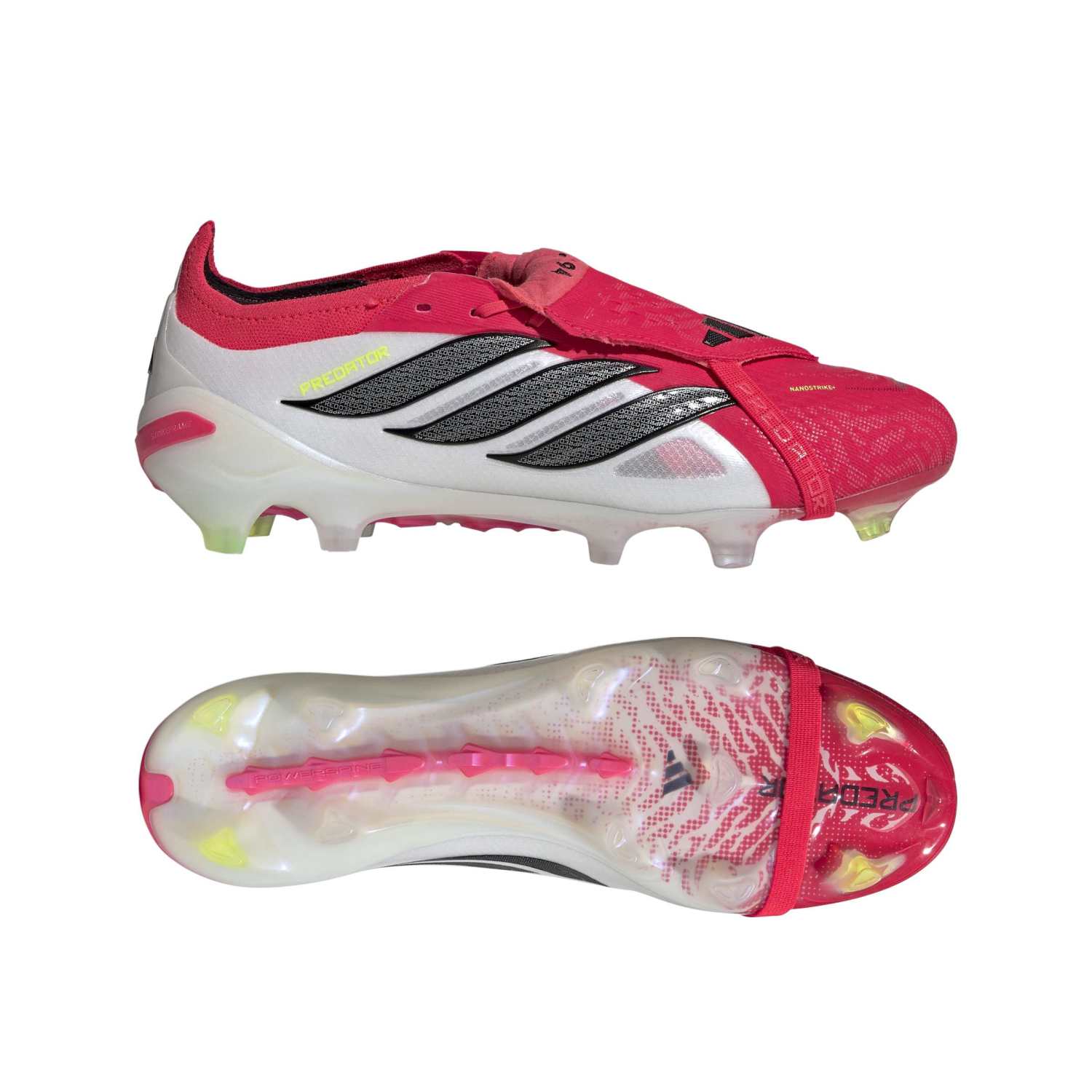 メンズ adidas Predator Elite サッカースパイク タング レッド