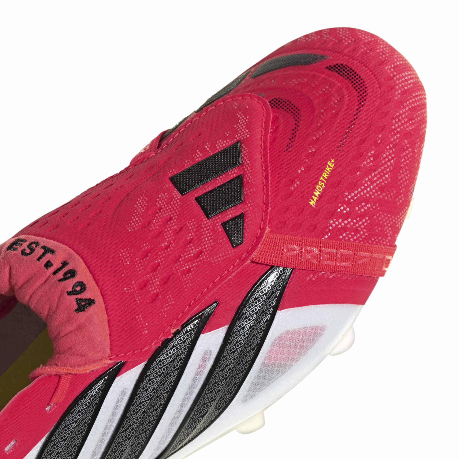 メンズ adidas Predator Elite サッカースパイク タング レッド