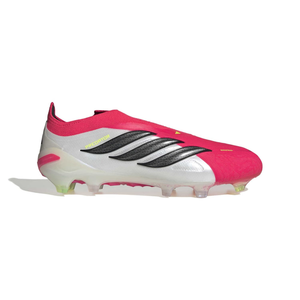 メンズ adidas Predator Elite サッカースパイク レースレス レッド