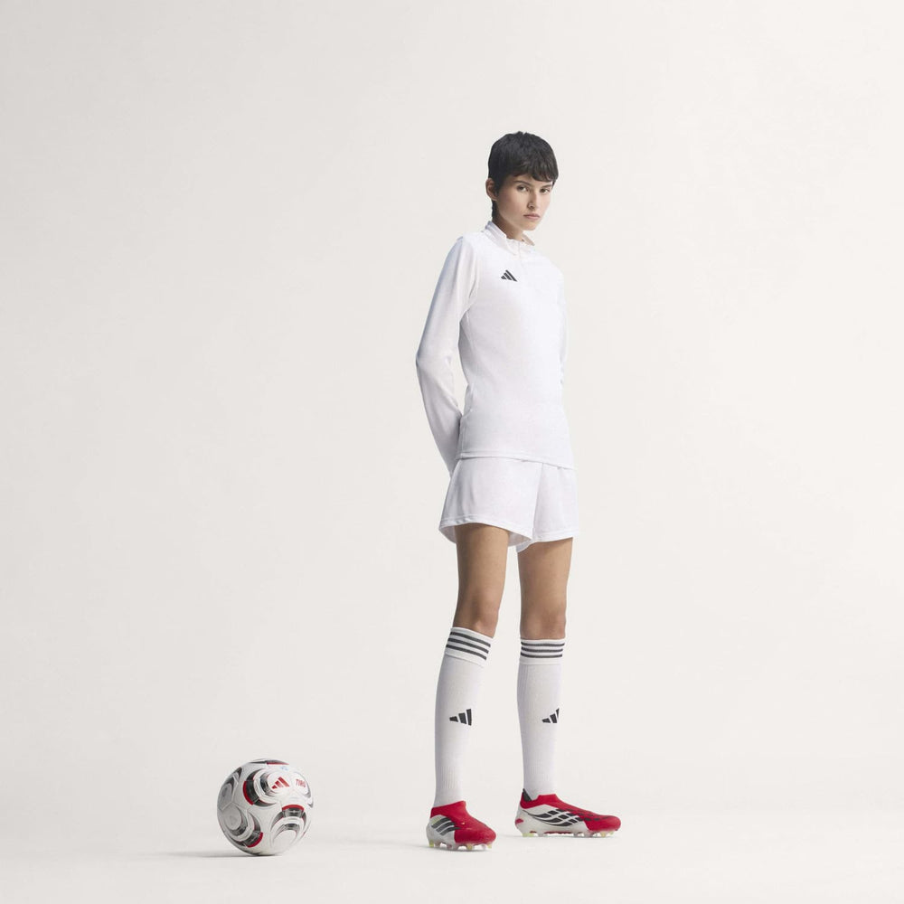 メンズ adidas Predator Elite サッカースパイク レースレス レッド