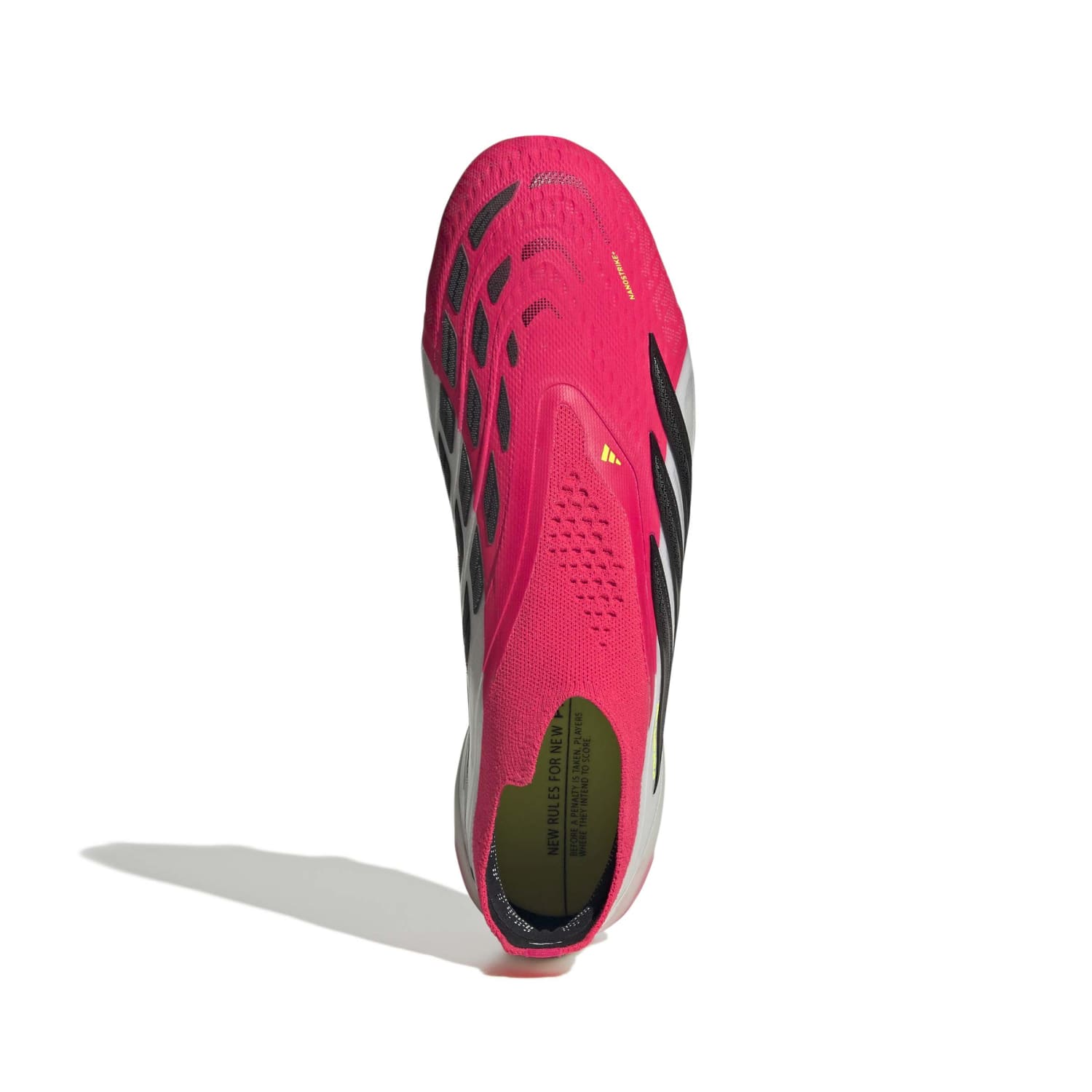 メンズ adidas Predator Elite サッカースパイク レースレス レッド