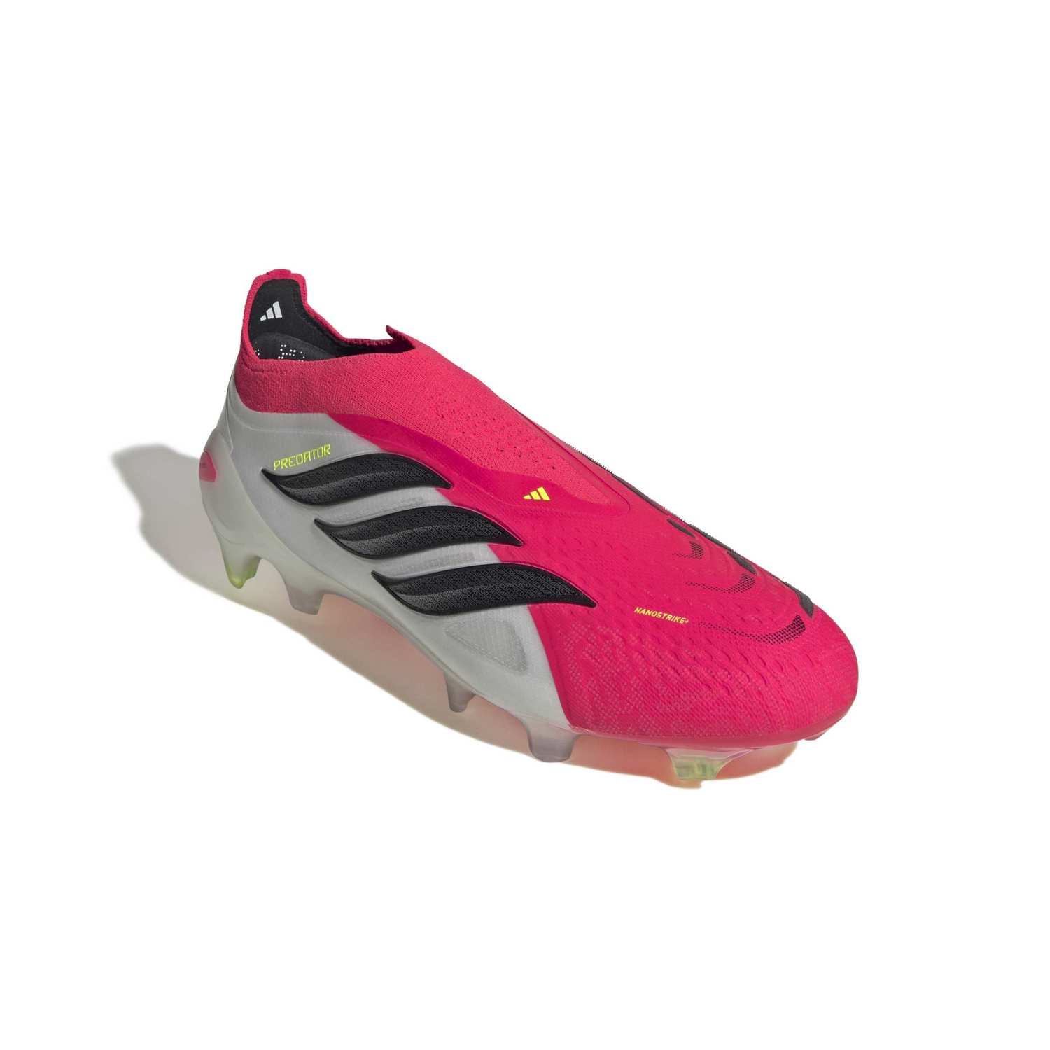 メンズ adidas Predator Elite サッカースパイク レースレス レッド
