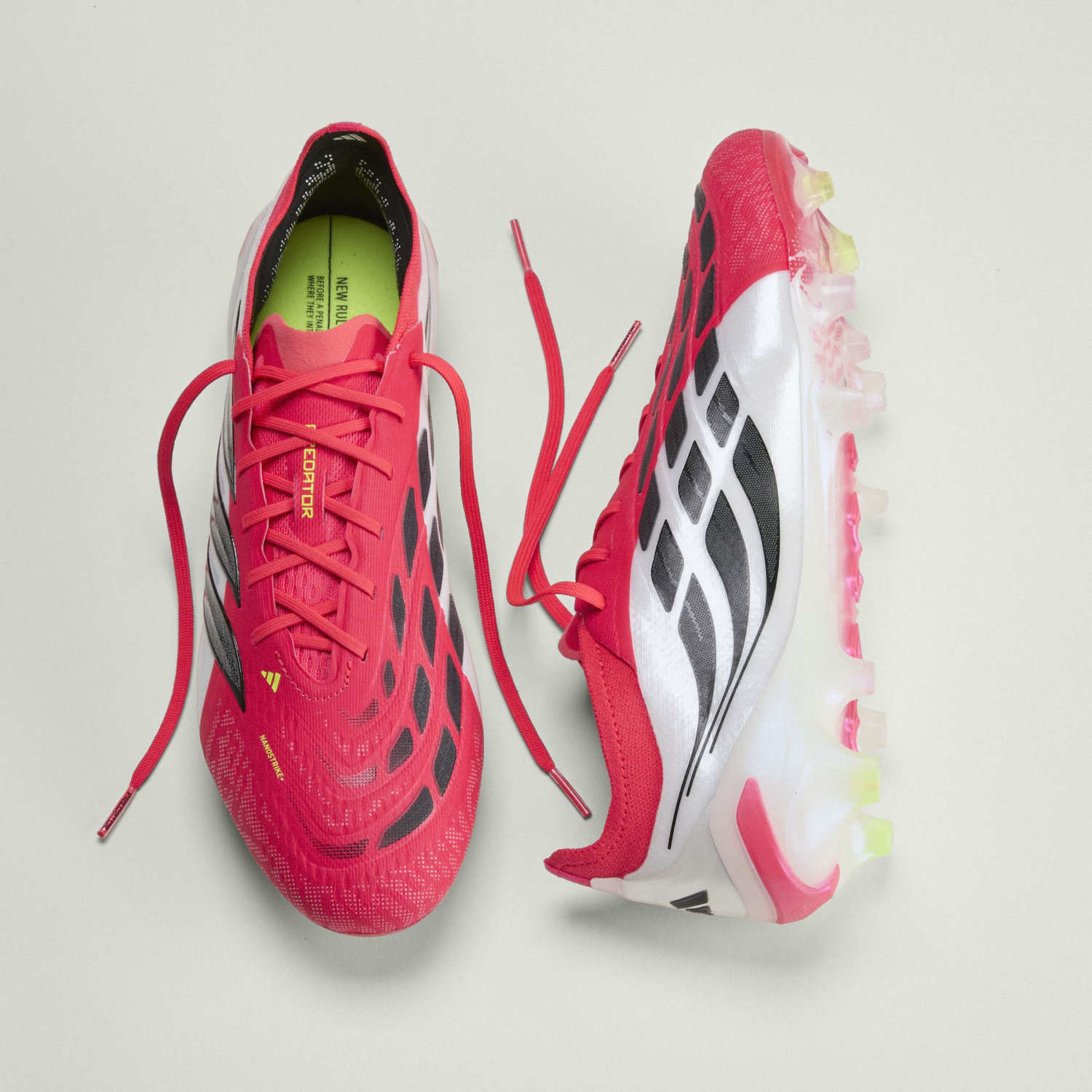 メンズ adidas Predator Elite サッカースパイク レッド – レアル