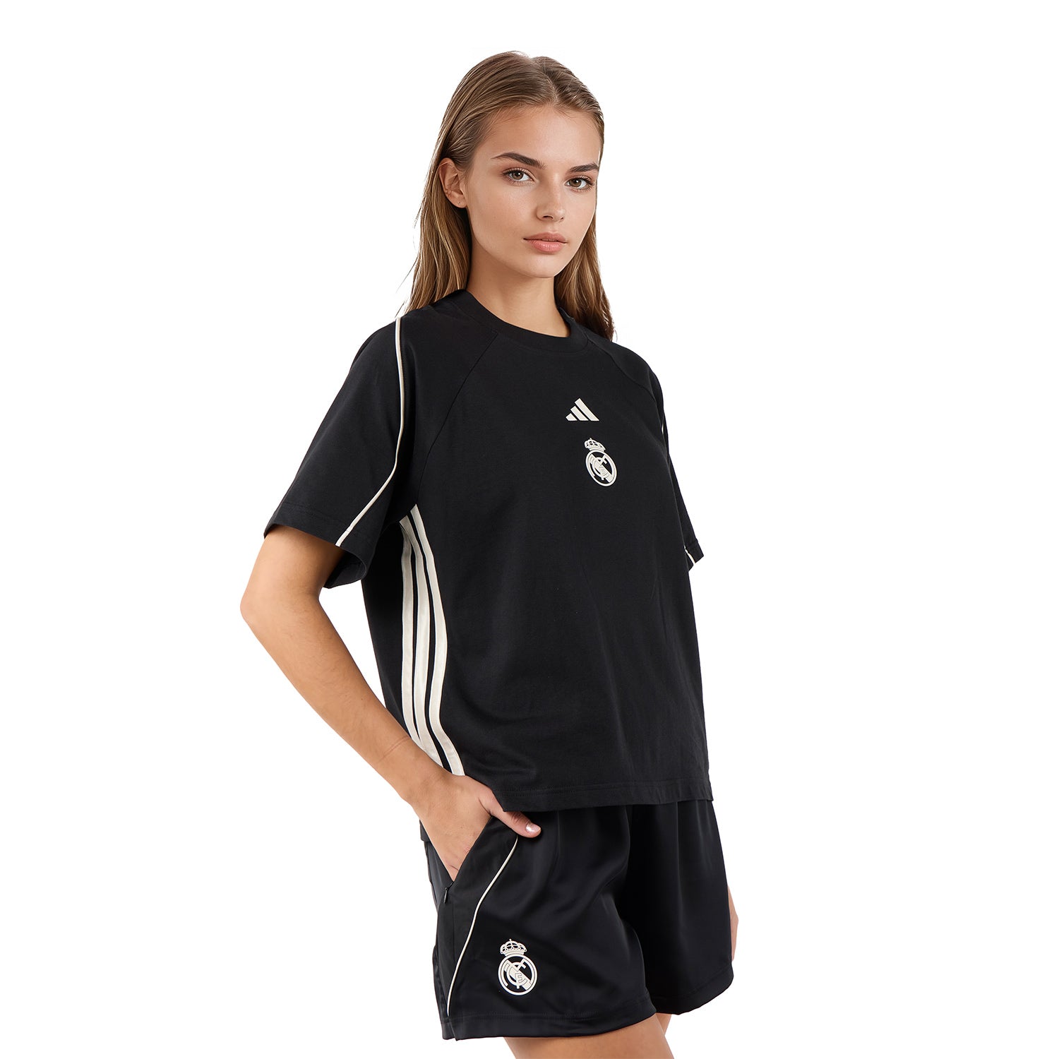 Womens adidas Stadium T-Shirt Black – The Official Real Madrid CF