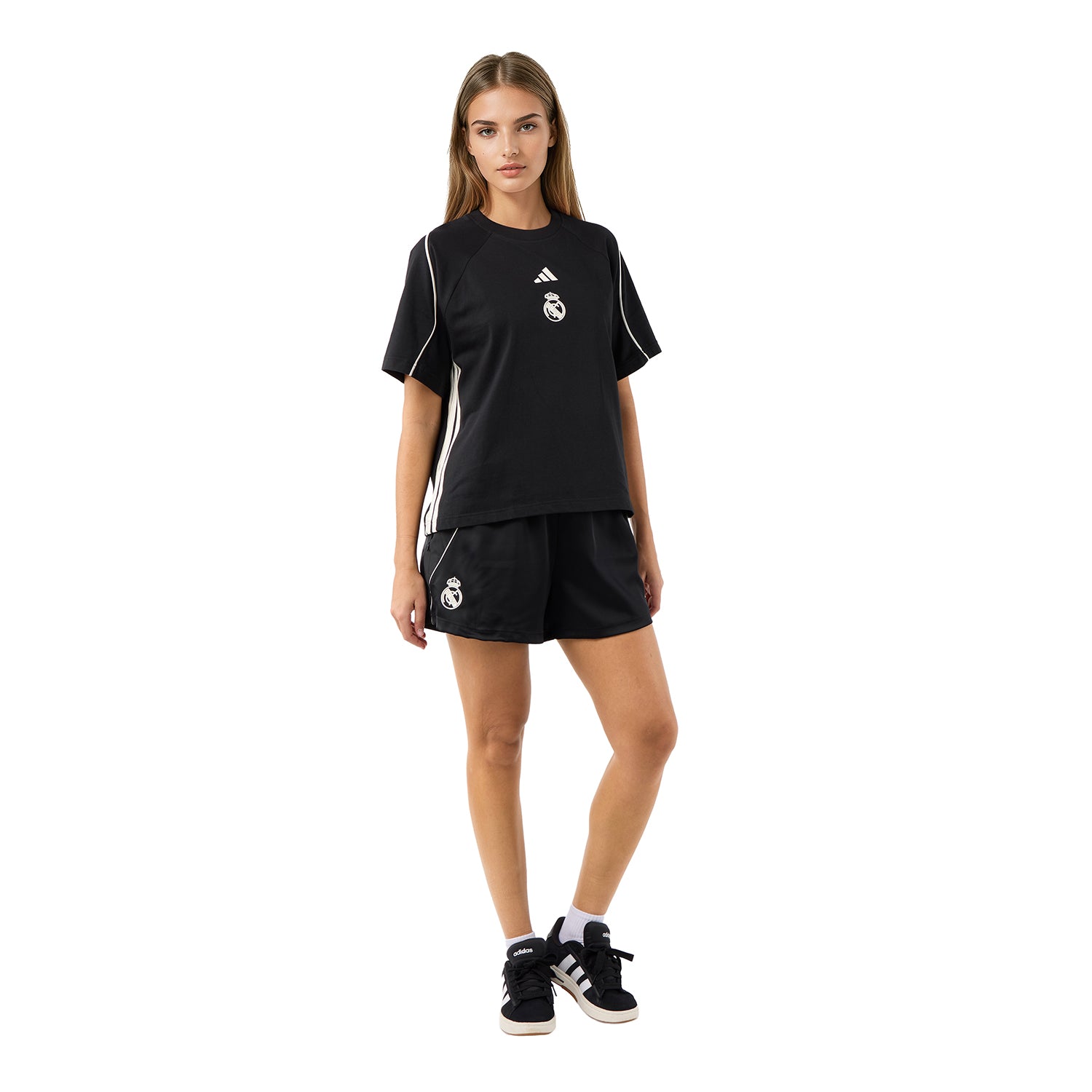 Womens adidas Stadium T-Shirt Black – The Official Real Madrid CF
