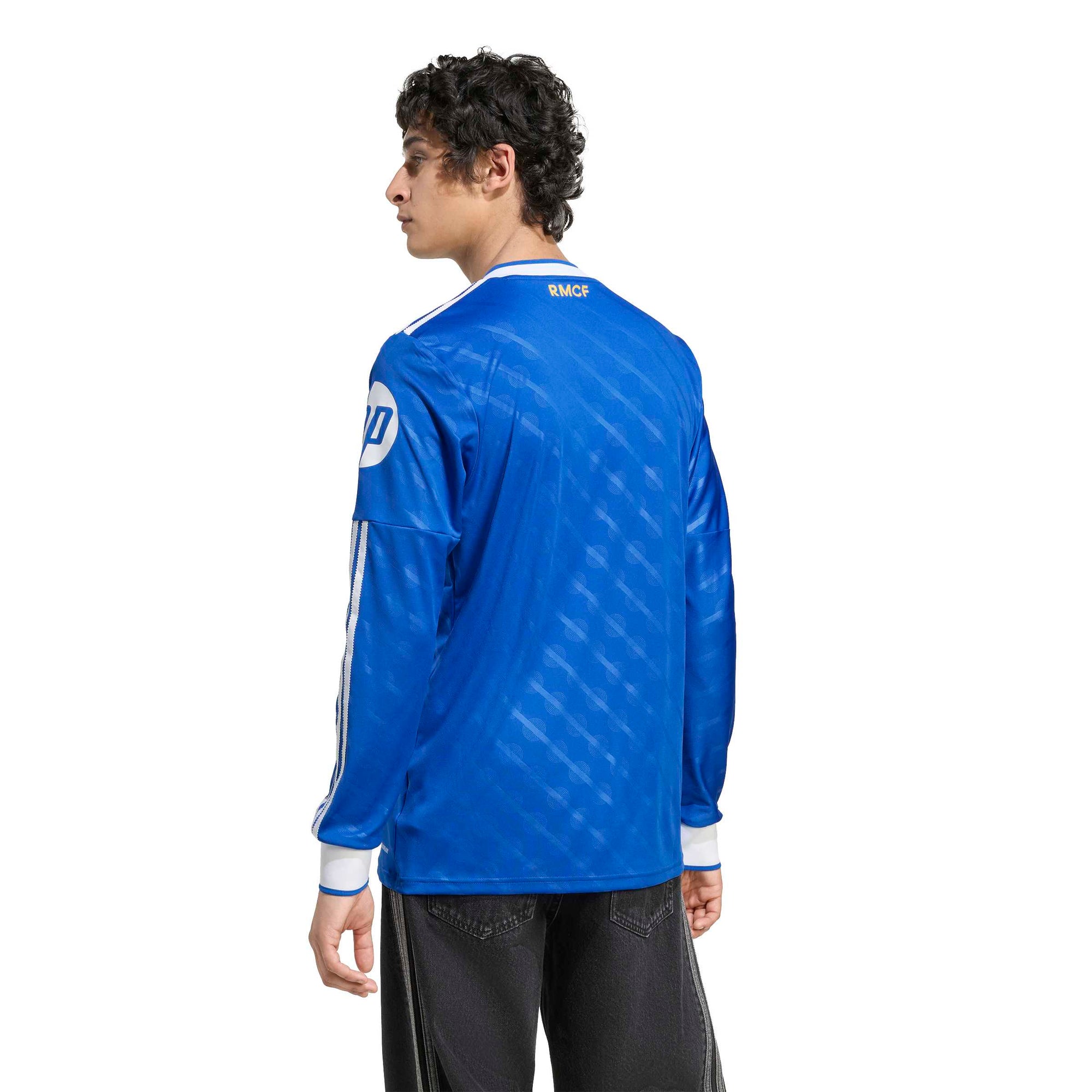 Camiseta Manga Larga Hombre Tercera Equipación Azul 25/26