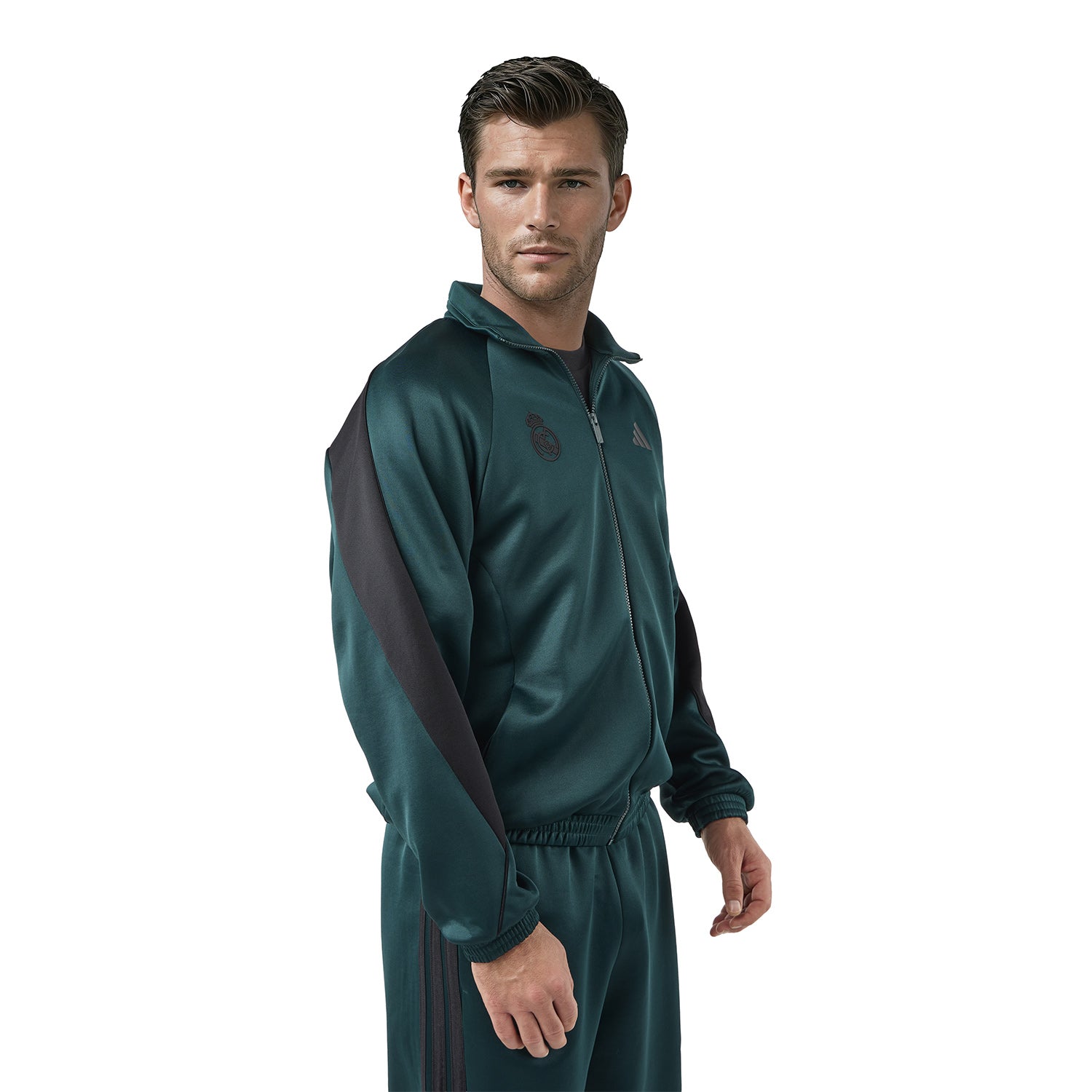Mens adidas Stadium Tracksuit Jacket Green