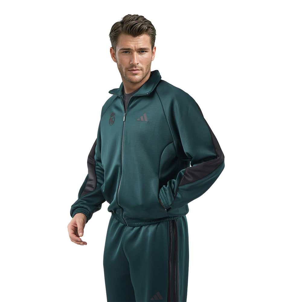 Mens adidas Stadium Tracksuit Jacket Green